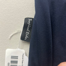 Load image into Gallery viewer, Tropical Rider Riding Tights Navy Medium-Riding Clothes-Consignment-Evolution Equestrian Co.
