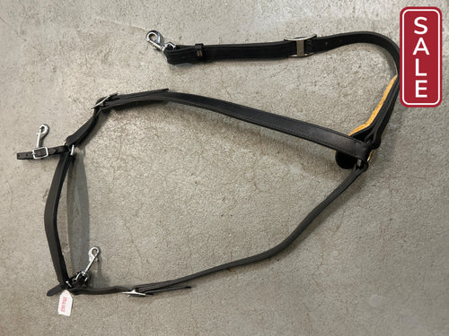 Tucker Montreal Black Breastplate-Western Tack-Consignment-Evolution Equestrian Co.