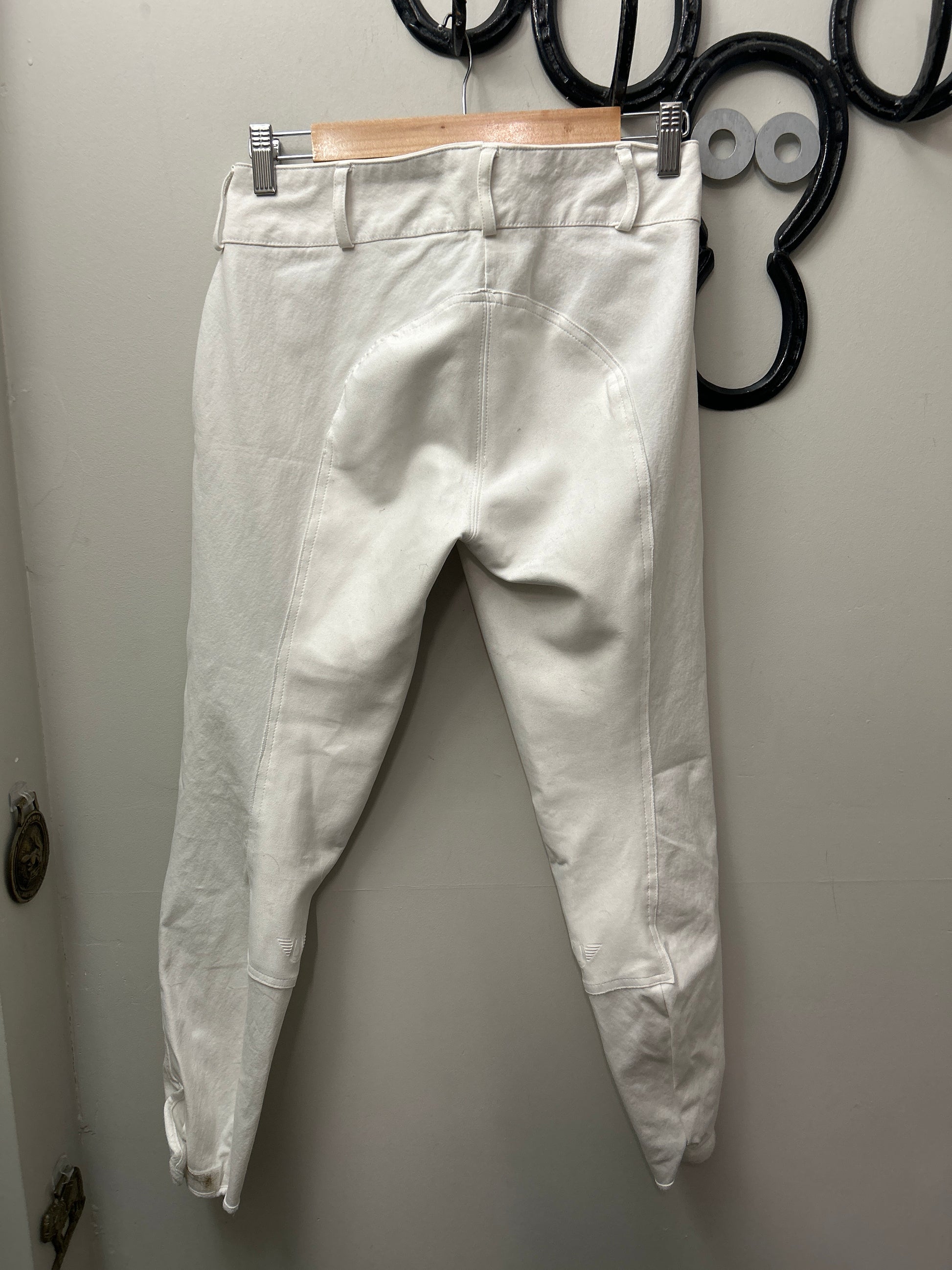 Tuff Rider Breeches White 28 CONFIRM SIZE!!!-Breeches-Consignment-Evolution Equestrian Co.