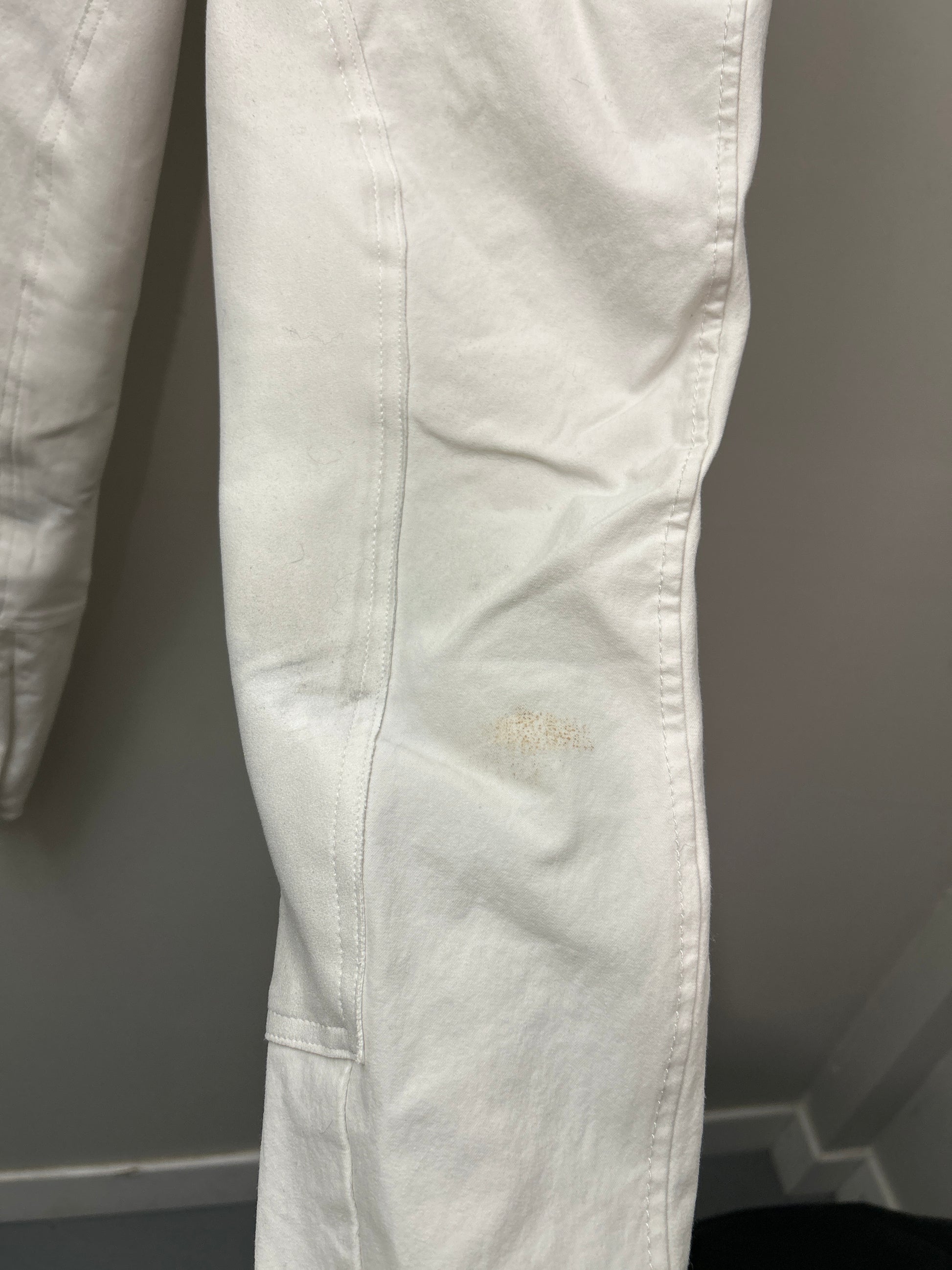 Tuff Rider Breeches White 28 CONFIRM SIZE!!!-Breeches-Consignment-Evolution Equestrian Co.