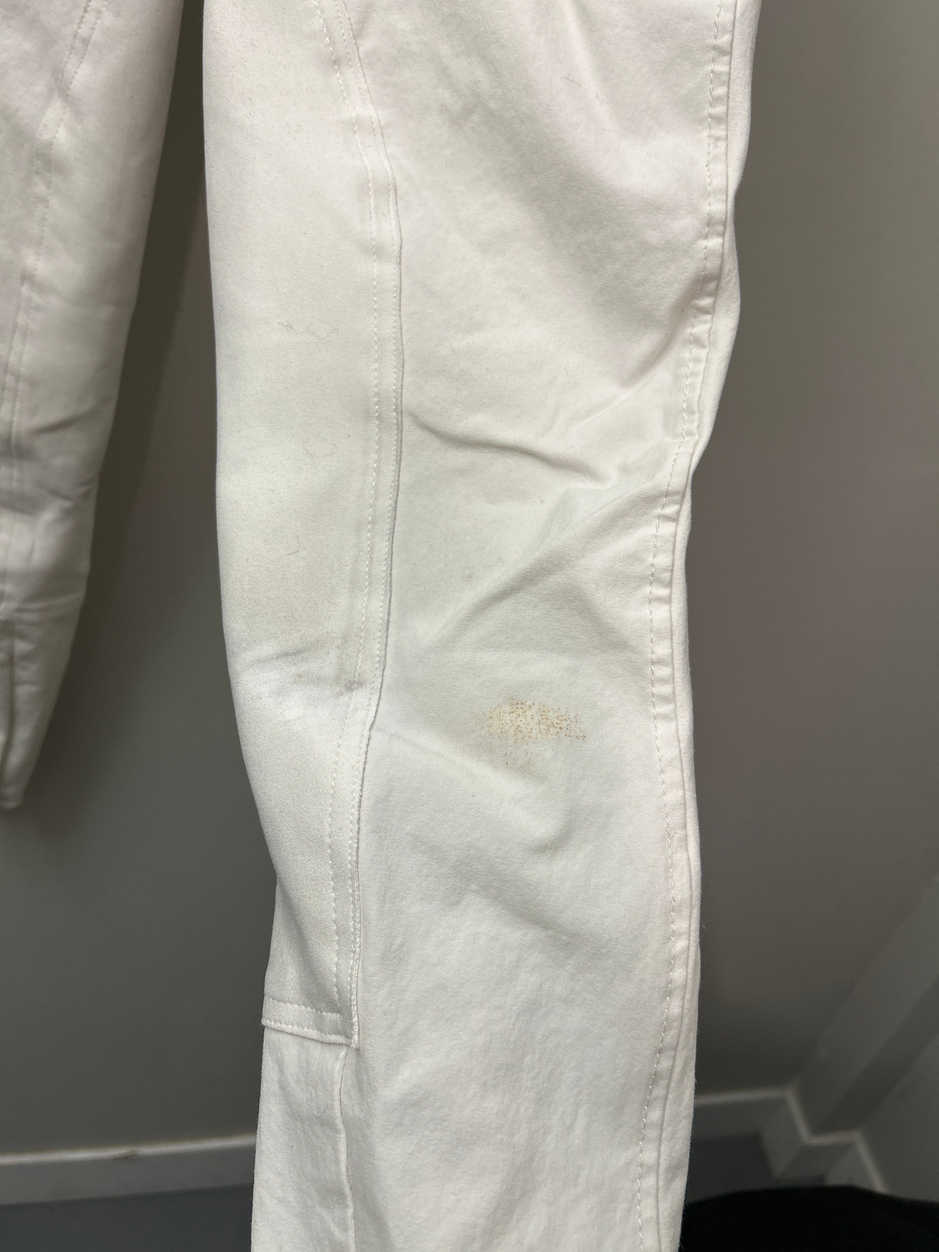 Tuff Rider Breeches White 28 CONFIRM SIZE!!!-Breeches-Consignment-Evolution Equestrian Co.