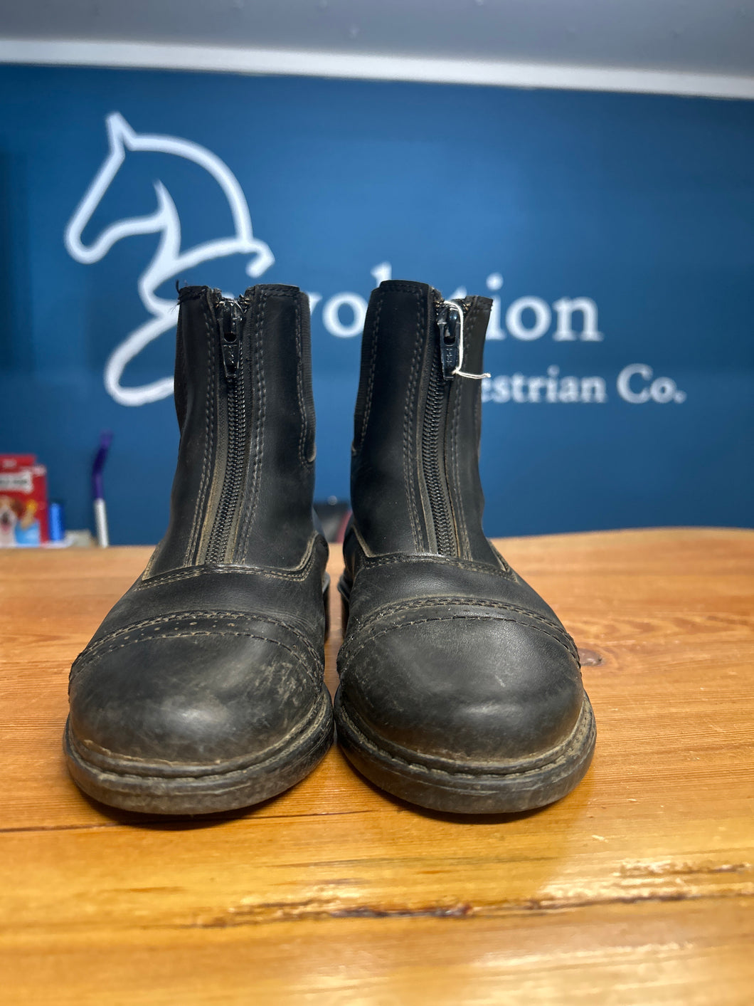 Tuff Rider Kids Paddock Boots 1-Riding Boots-Consignment-Evolution Equestrian Co.