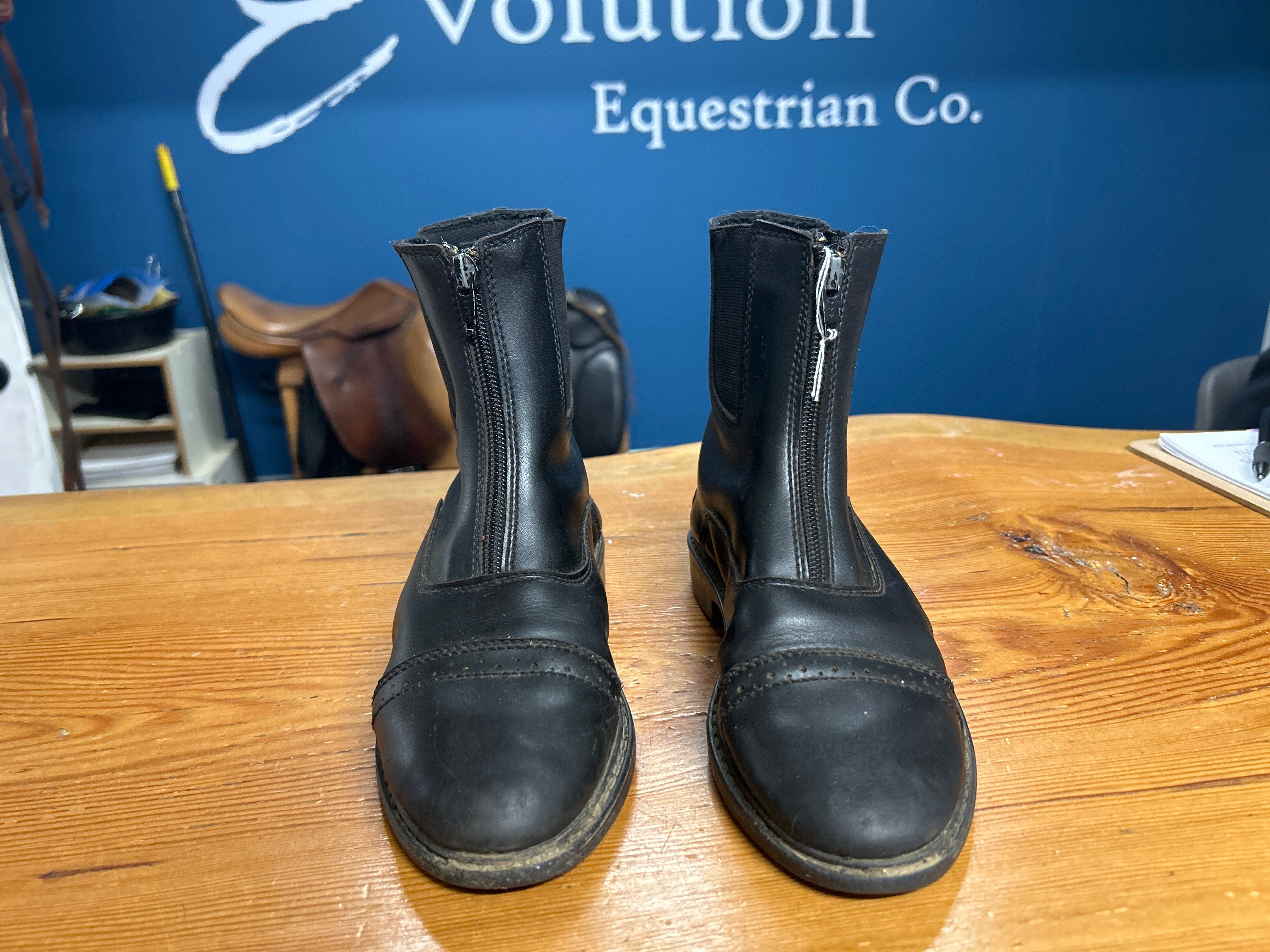 Tuff Rider Kid's Paddock Boots 3-Paddock Boots-Consignment-Evolution Equestrian Co.