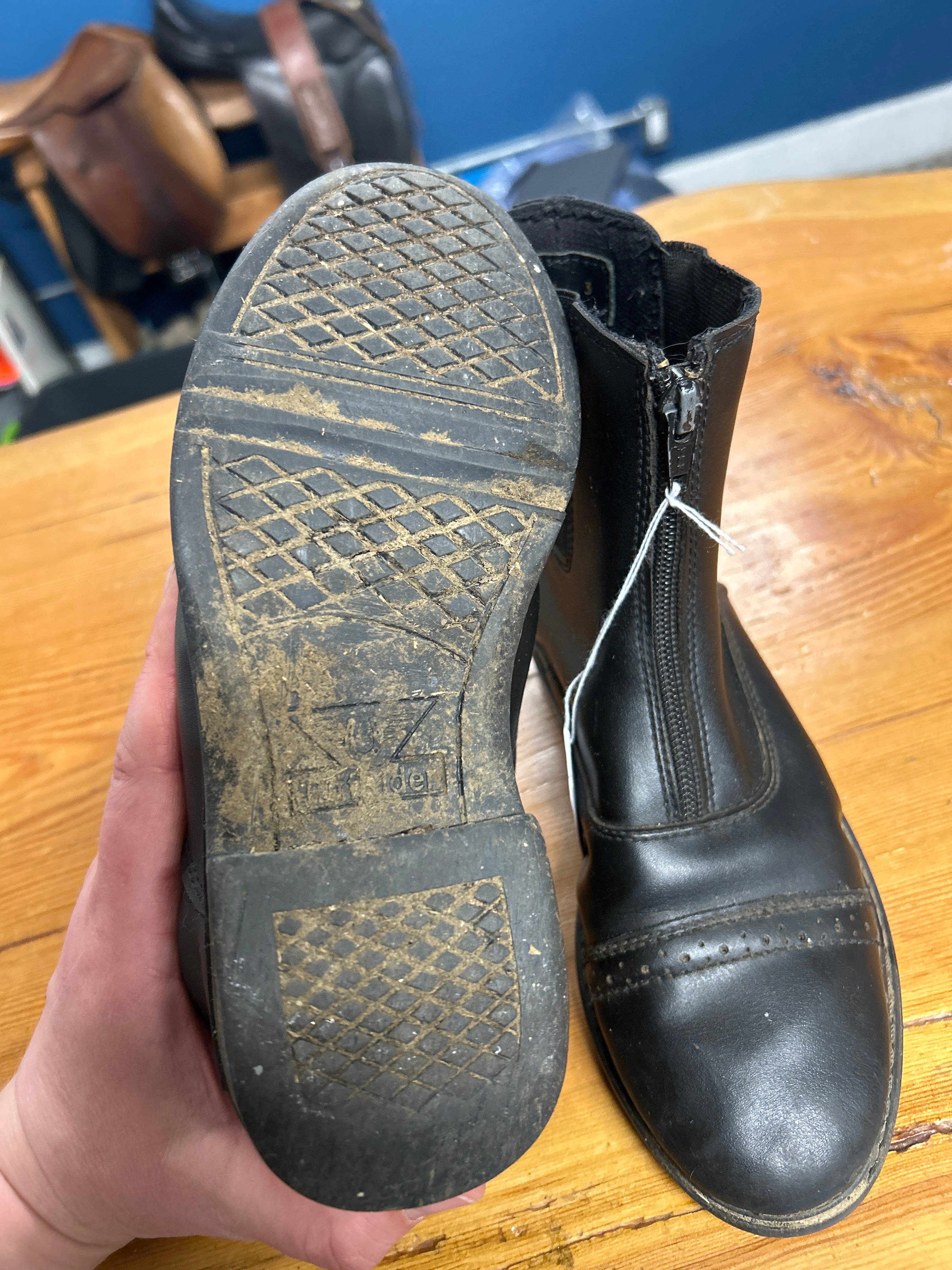 Tuff Rider Kid's Paddock Boots 3-Paddock Boots-Consignment-Evolution Equestrian Co.