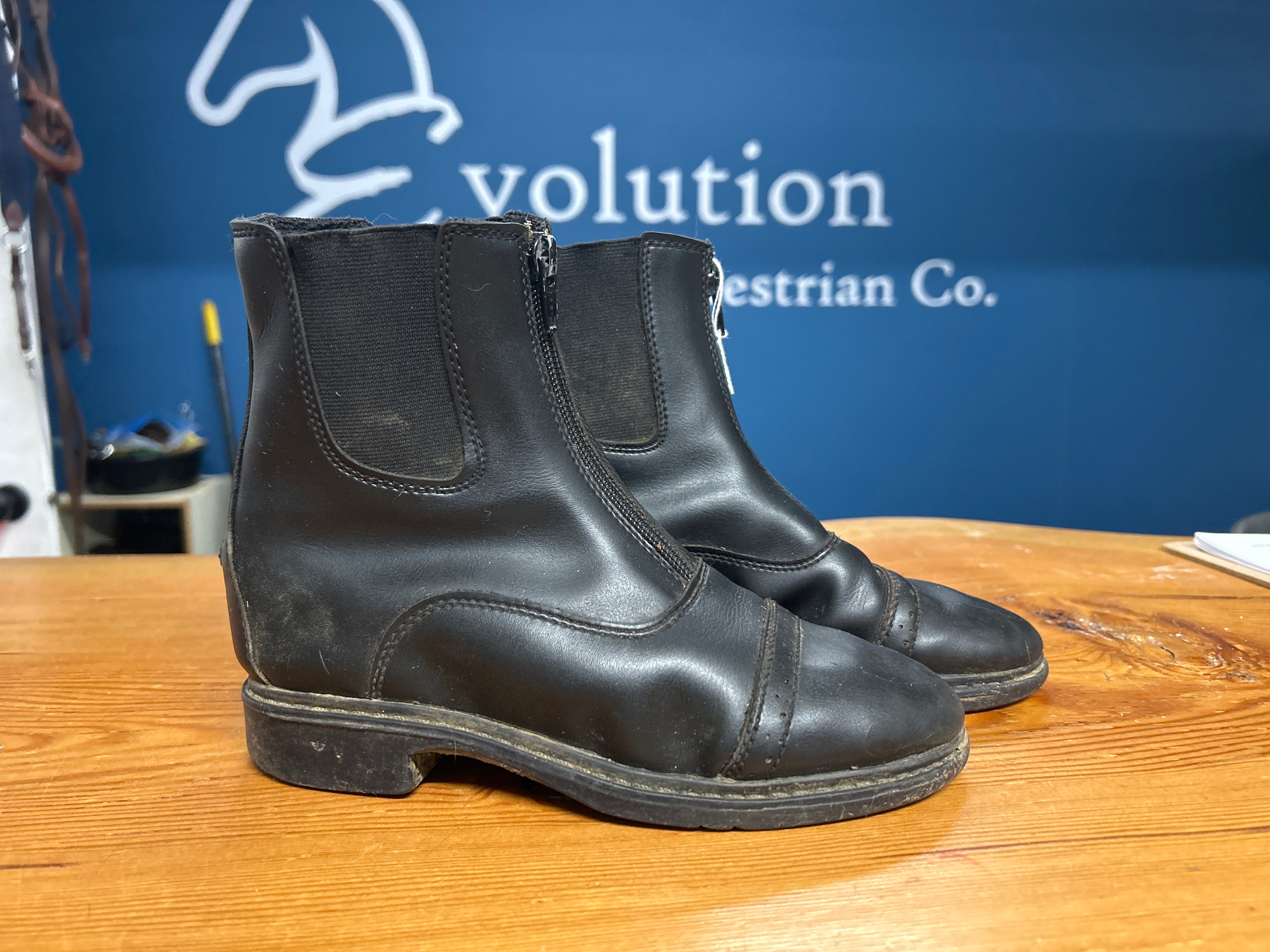 Tuff Rider Kid's Paddock Boots 3-Paddock Boots-Consignment-Evolution Equestrian Co.