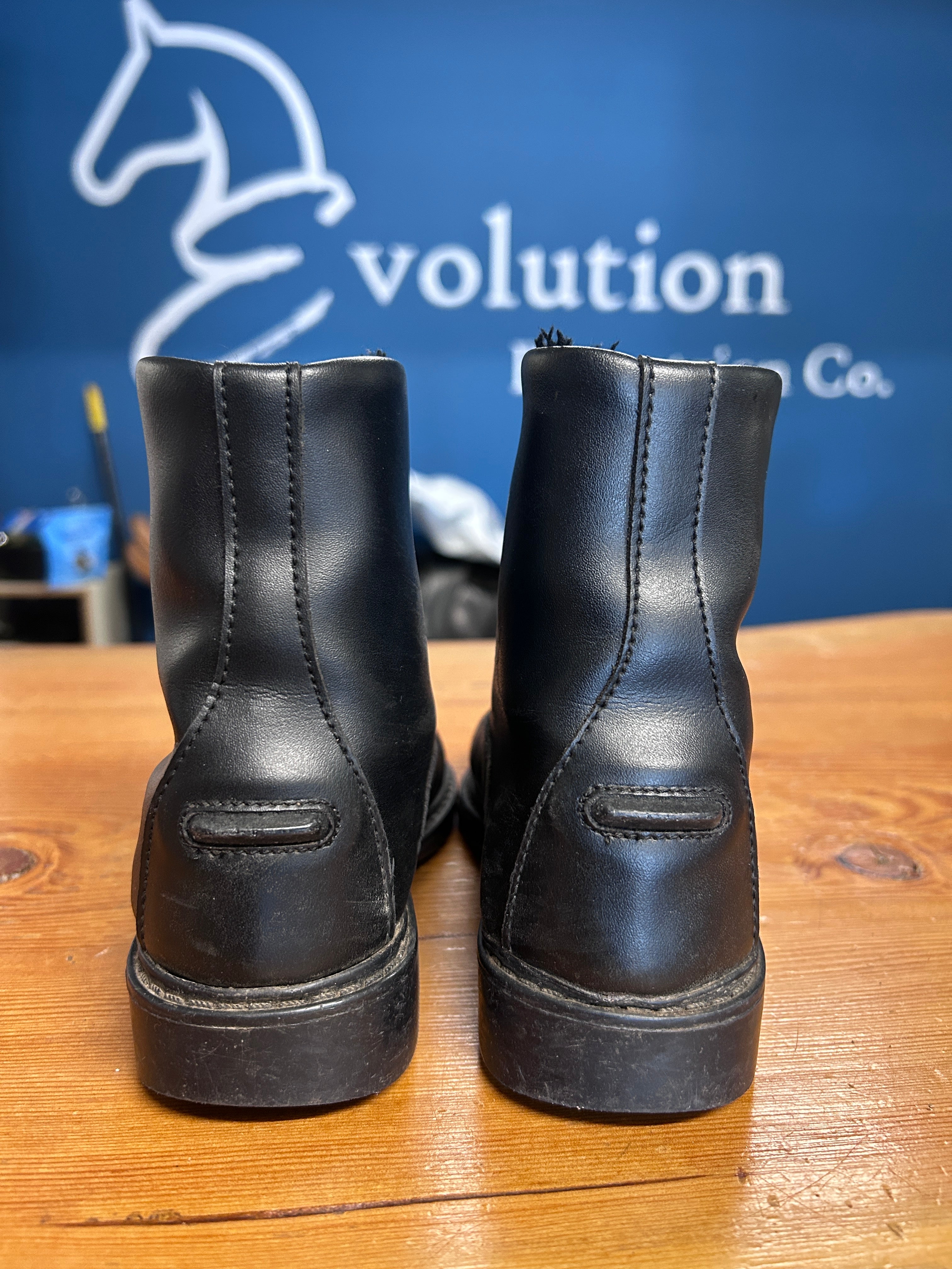 Tuff Rider Kids Winter Paddock Boots Size 1-Riding Boots-Consignment-Evolution Equestrian Co.