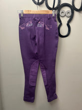 Load image into Gallery viewer, TuffRider Purple Kids Jodphurs 10-Breeches-Consignment-Evolution Equestrian Co.
