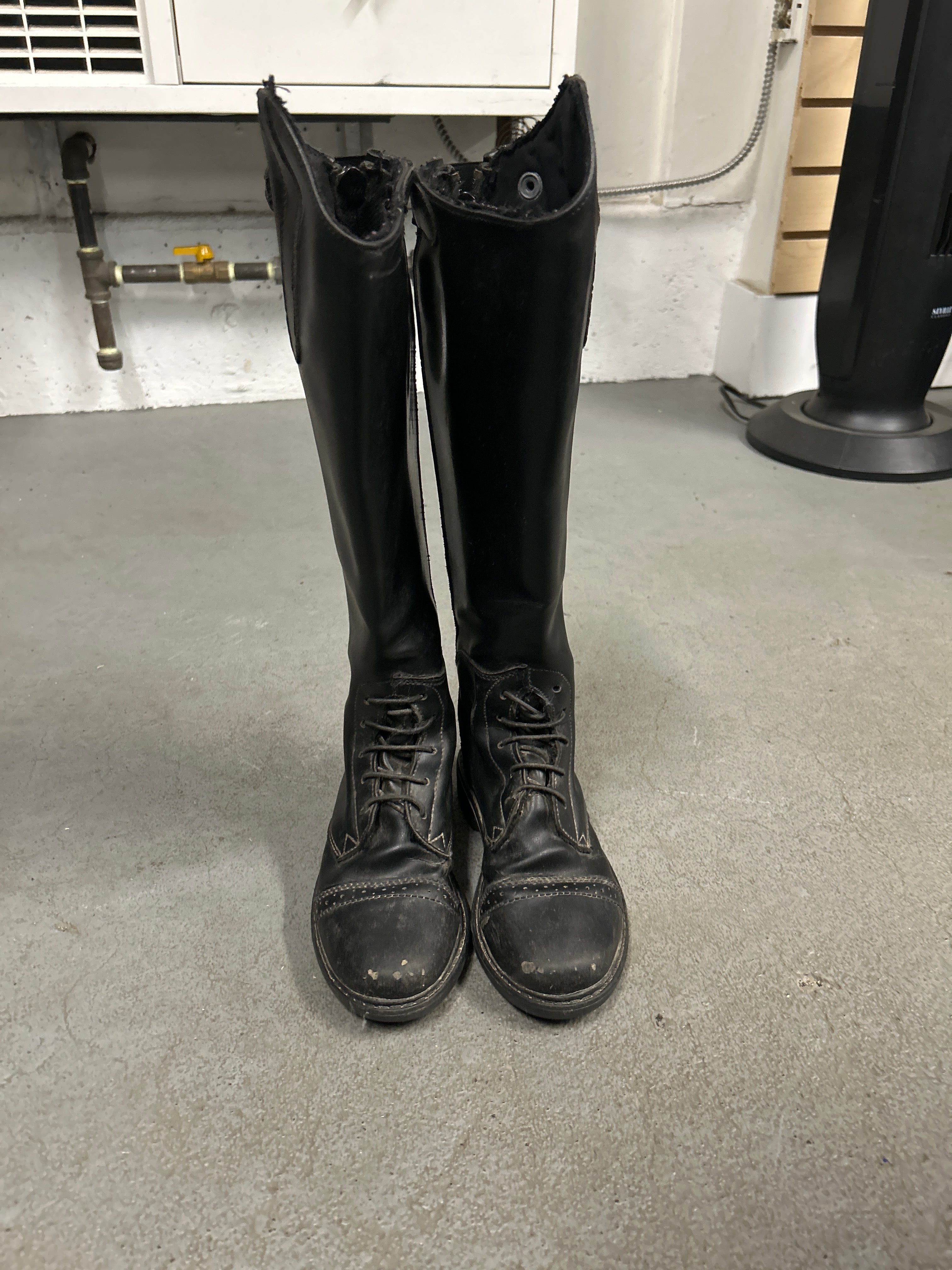 Tuffrider Kids Tall Boots Size 13-Riding Boots-Consignment-Evolution Equestrian Co.