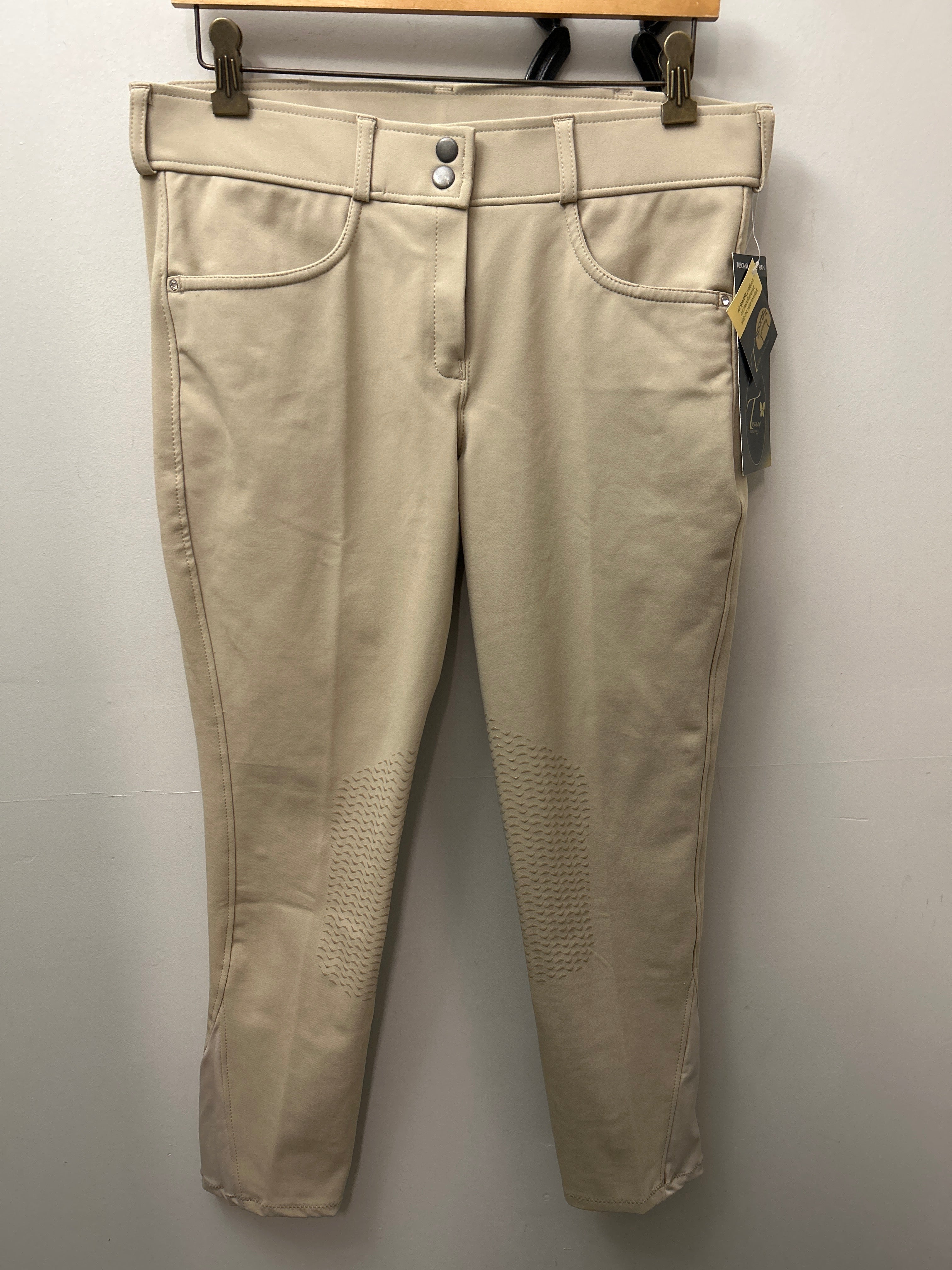 Tuscany Breeches Tan 32-Breeches-Consignment-Evolution Equestrian Co.