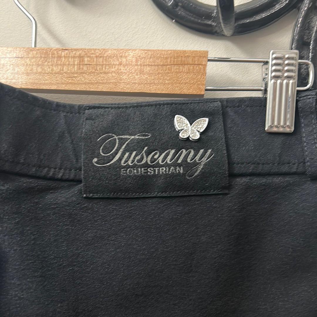 Tuscany Full Seat Breeches Black 38-Riding Clothes-Consignment-Evolution Equestrian Co.
