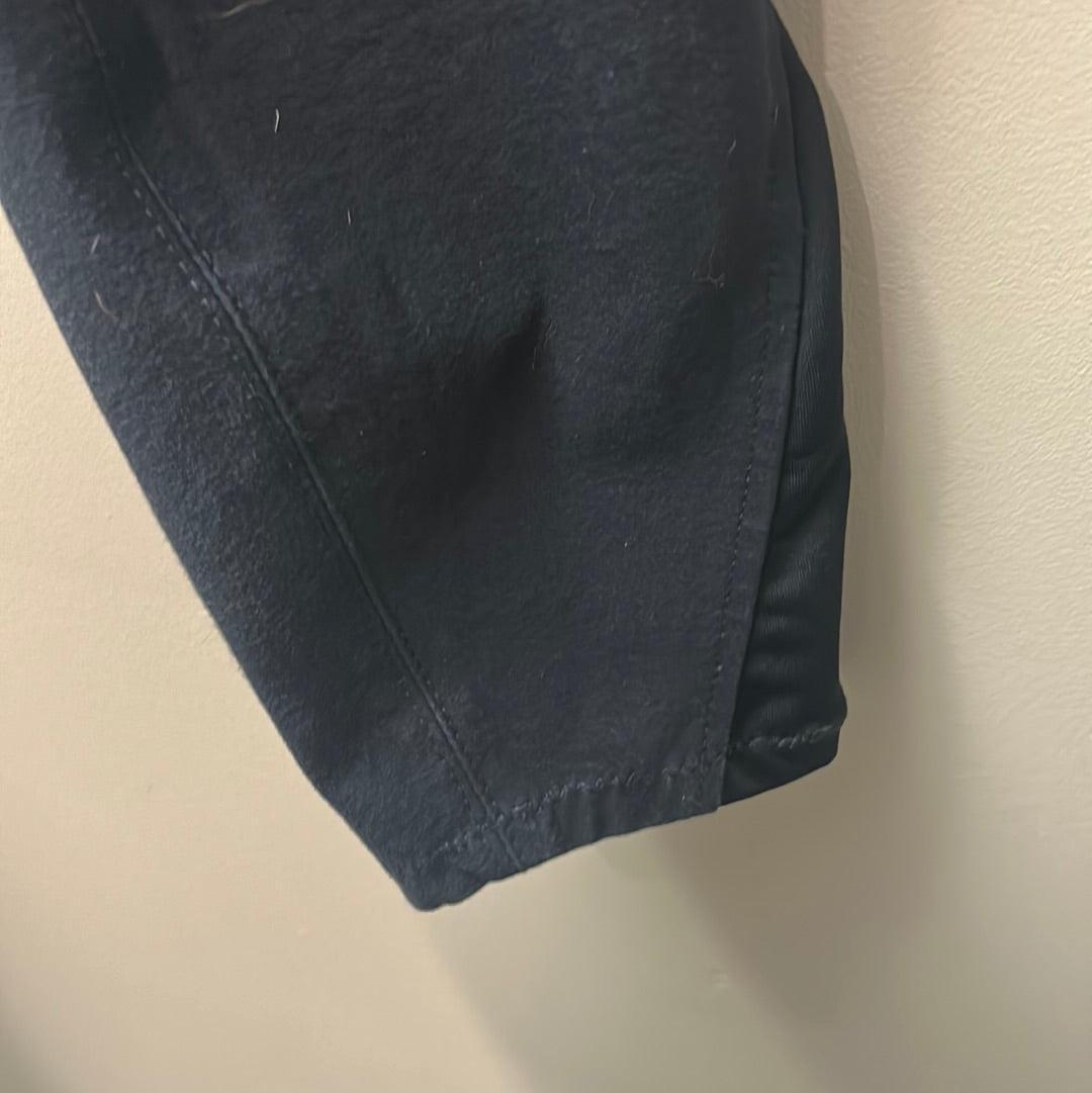 Tuscany Knee Patch Breeches Navy 38-Riding Clothes-Consignment-Evolution Equestrian Co.