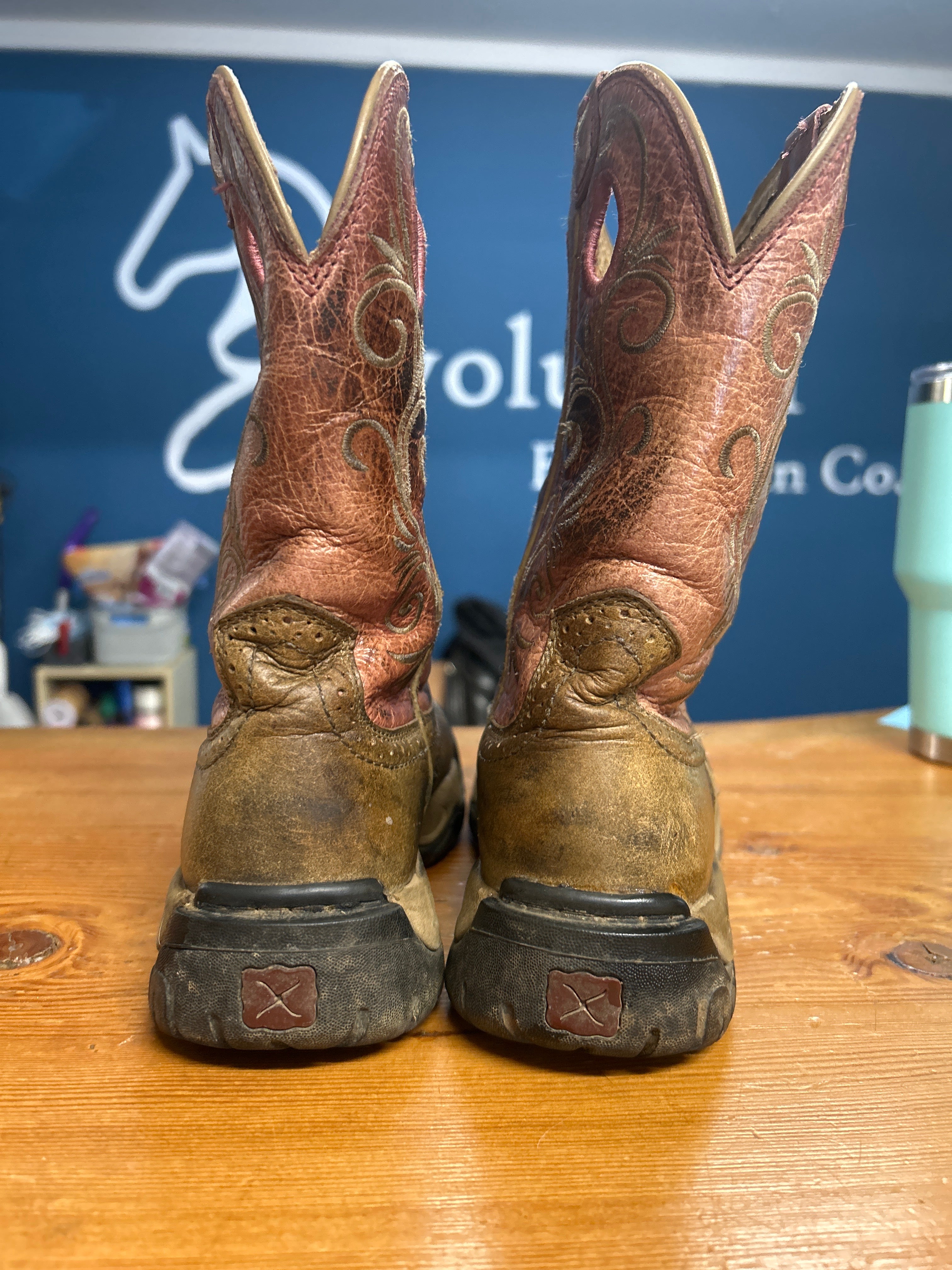 Twisted X All Around Ladies Boot 5.5-Cowboy Boots-Consignment-Evolution Equestrian Co.