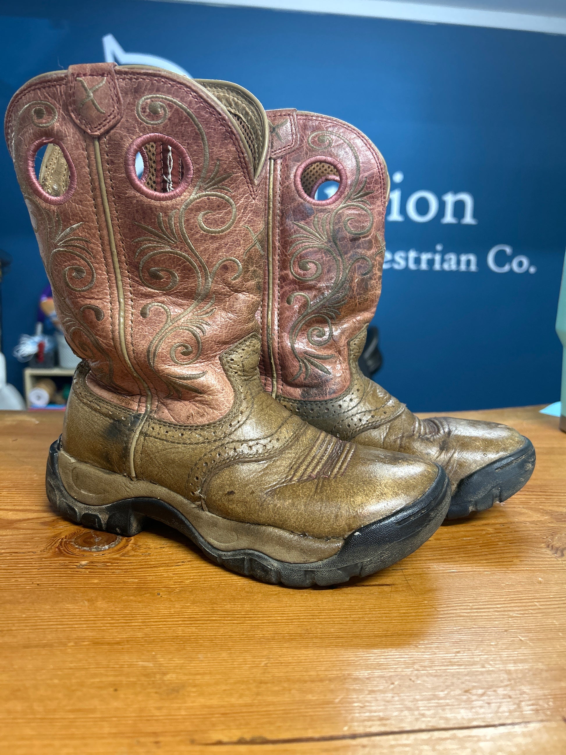 Twisted X All Around Ladies Boot 5.5-Cowboy Boots-Consignment-Evolution Equestrian Co.