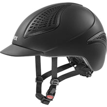 Load image into Gallery viewer, UVEX Exxential II Helmet with MIPS-Helmet-Can Pro Equestrian Supply-XXSmall/XSmall-Black-Evolution Equestrian Co.
