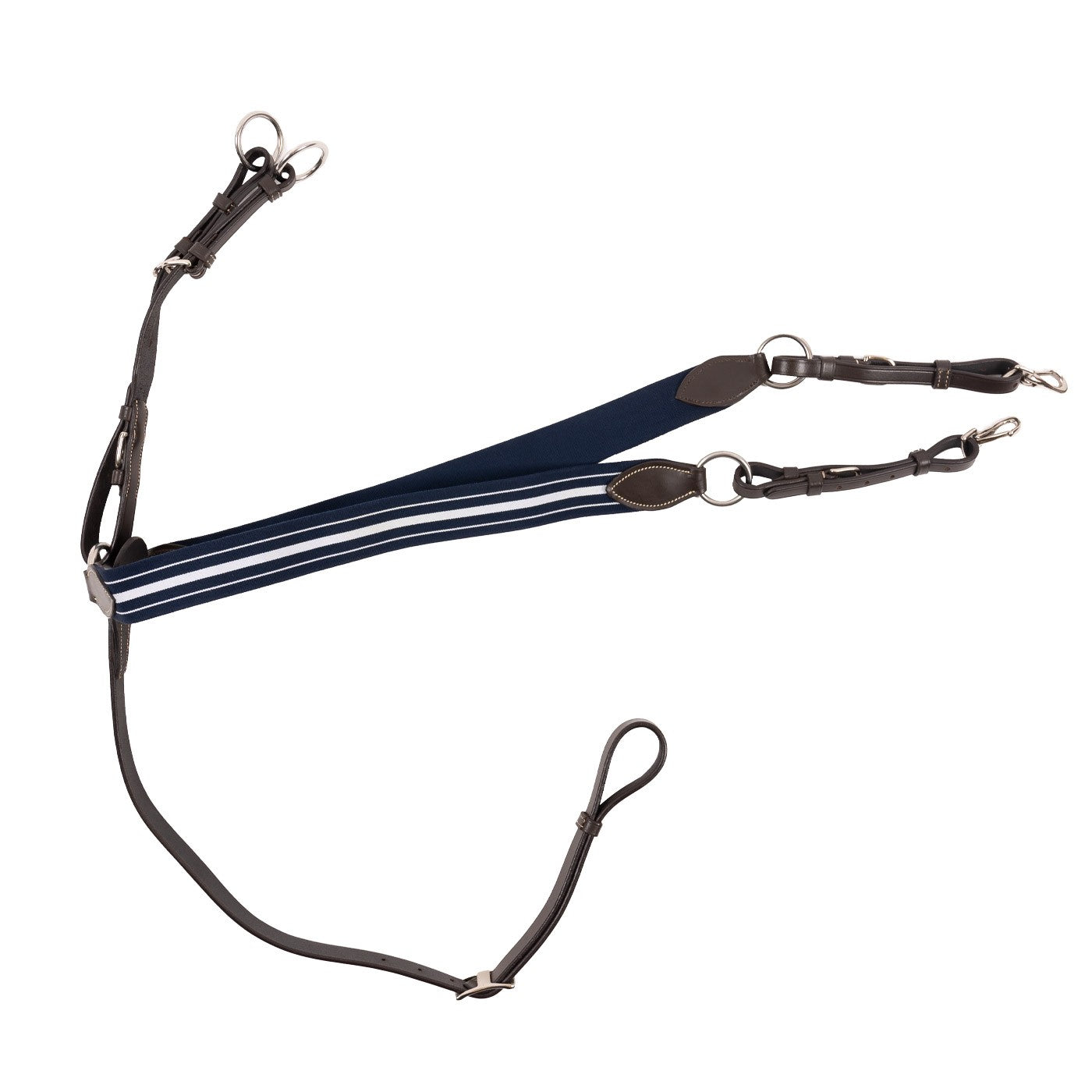 Val Du Bois Elastic Breastplate with Attachment-English Tack-Consignment-Evolution Equestrian Co.