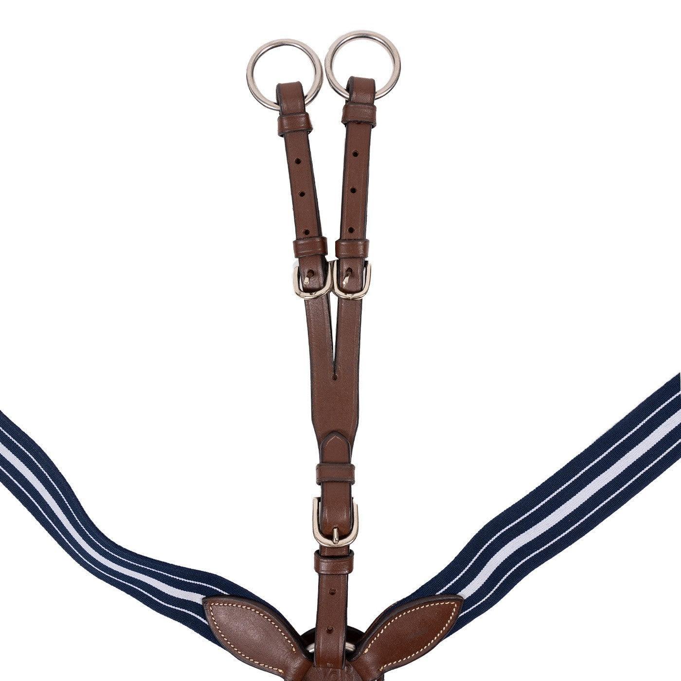 Val du Bois Elastic Breastplate WB-English Tack-Consignment-Evolution Equestrian Co.