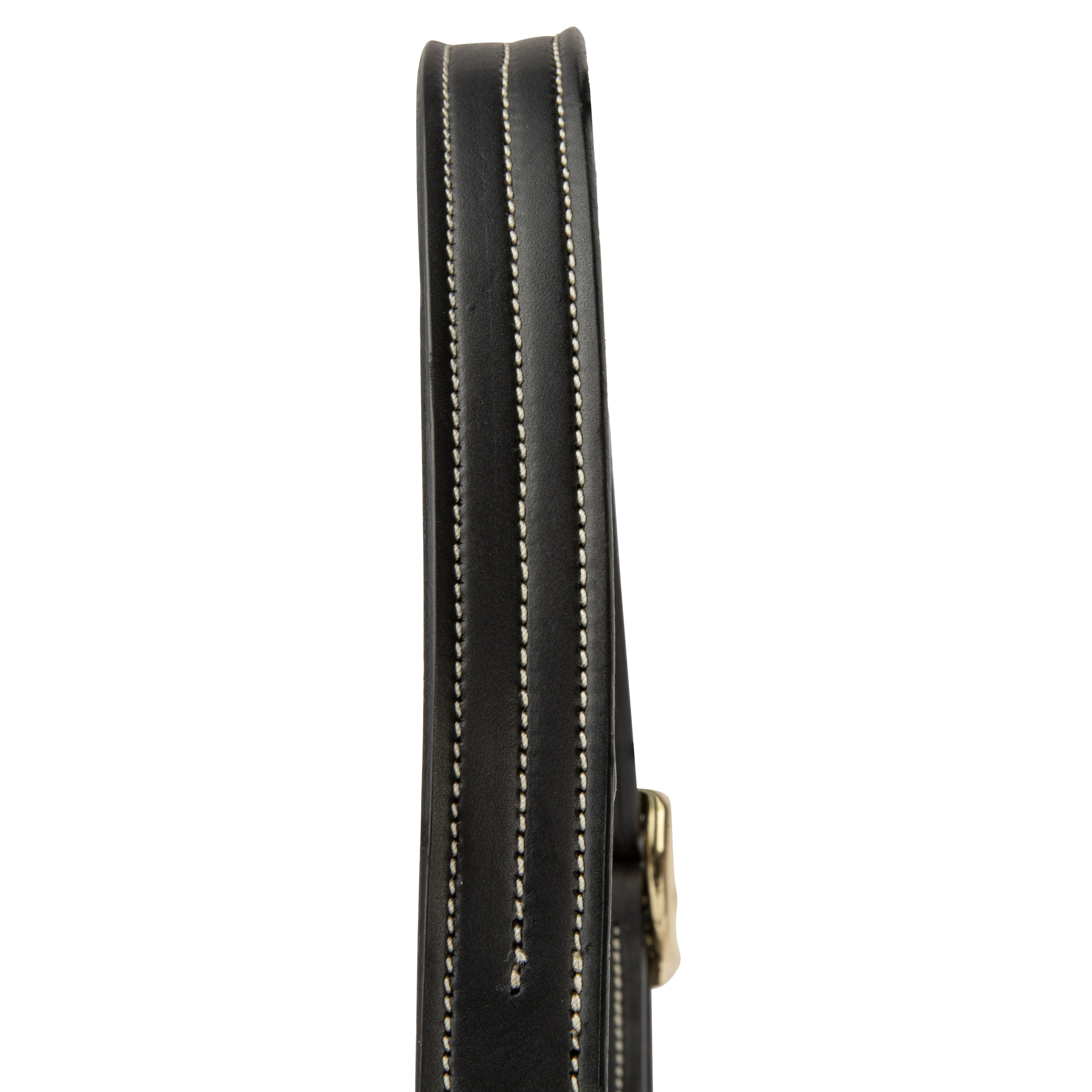 Velociti Lusso Girona Leather Halter-Horse Halters-Pegasus-Havana-Pony-Evolution Equestrian Co.