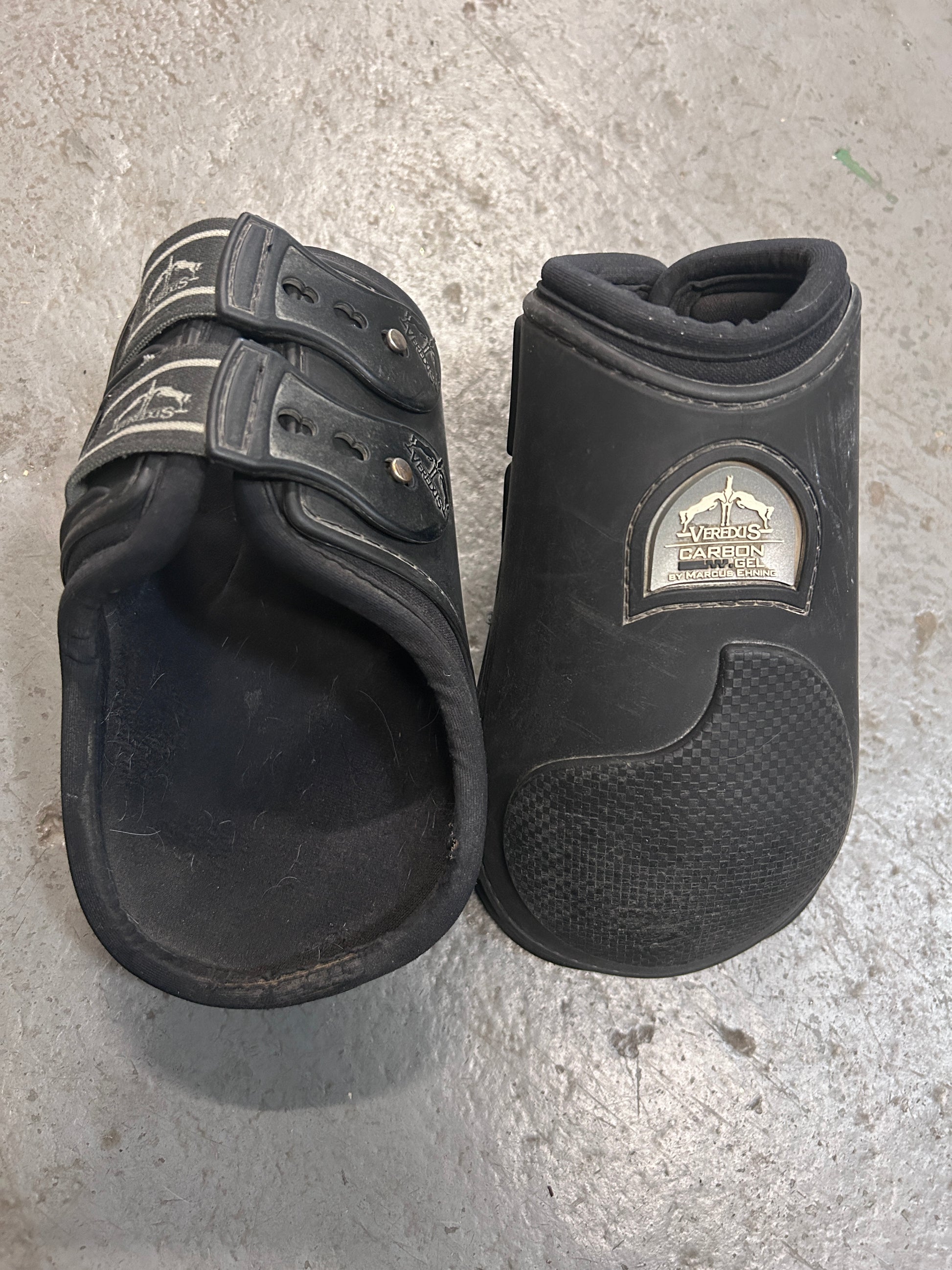 Veredus Carbon Gel Fetlock Boots Medium-Horse Boots-Consignment-Evolution Equestrian Co.