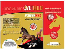 Load image into Gallery viewer, VetGold Power Red Moisturing Shampoo-Pet Shampoo &amp; Conditioner-VetGold Canada-238 ml / 8 fl oz-Evolution Equestrian Co.
