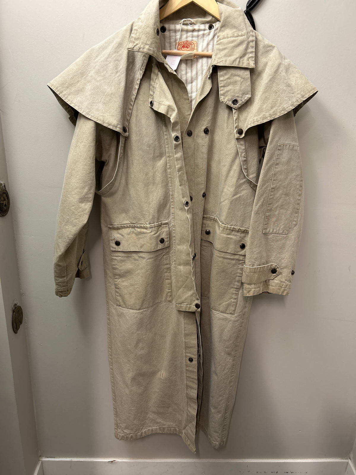 Vintage Australian Outback Duster Small-Jacket-Consignment-Evolution Equestrian Co.