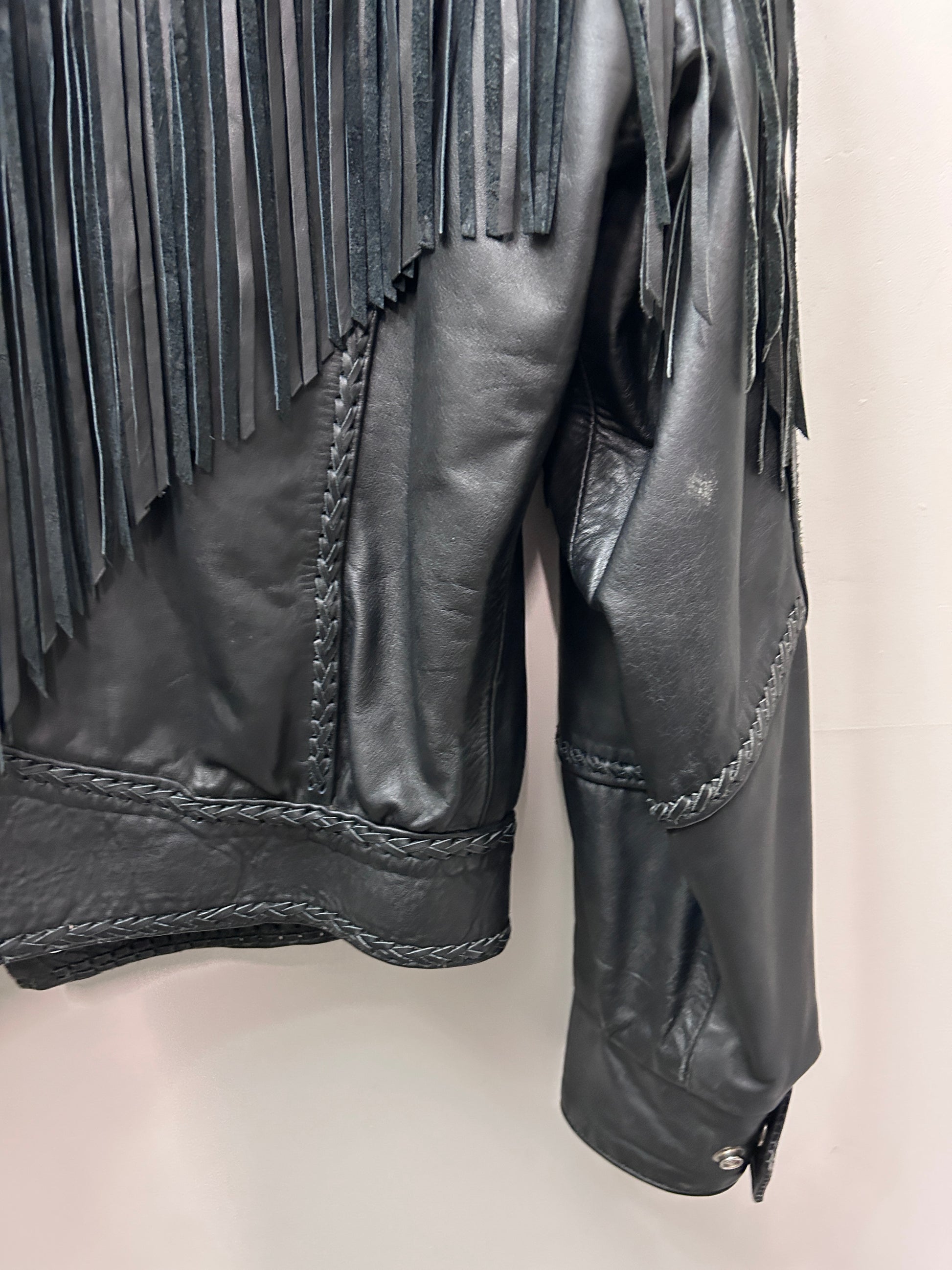 Vintage Handmade Leather Men's Jacket-Jacket-Consignment-Evolution Equestrian Co.