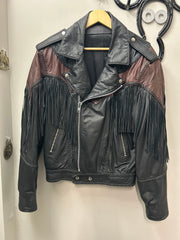 Vintage Handmade Leather Men's Jacket-Jacket-Consignment-Evolution Equestrian Co.
