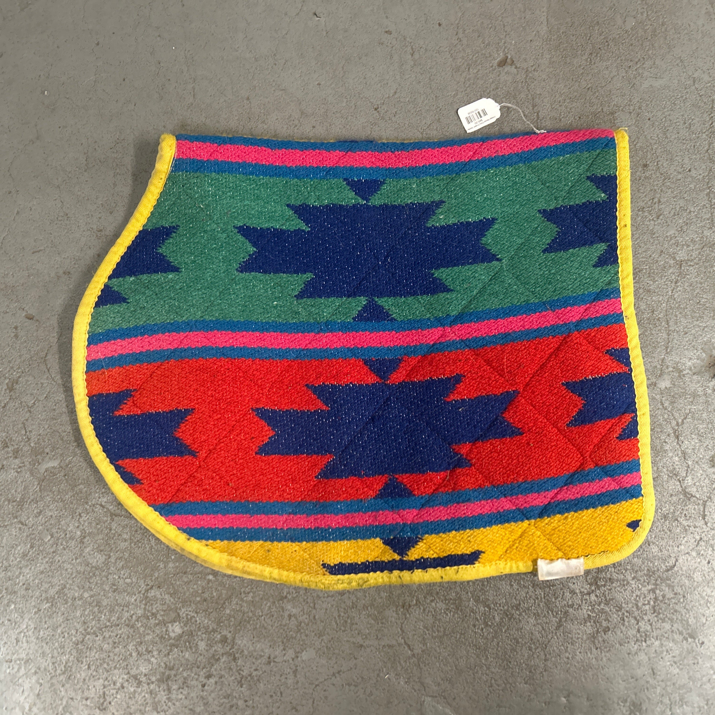 Vintage Navajo Pony English Saddle Pad-English Saddle Pad-Consignment-Evolution Equestrian Co.