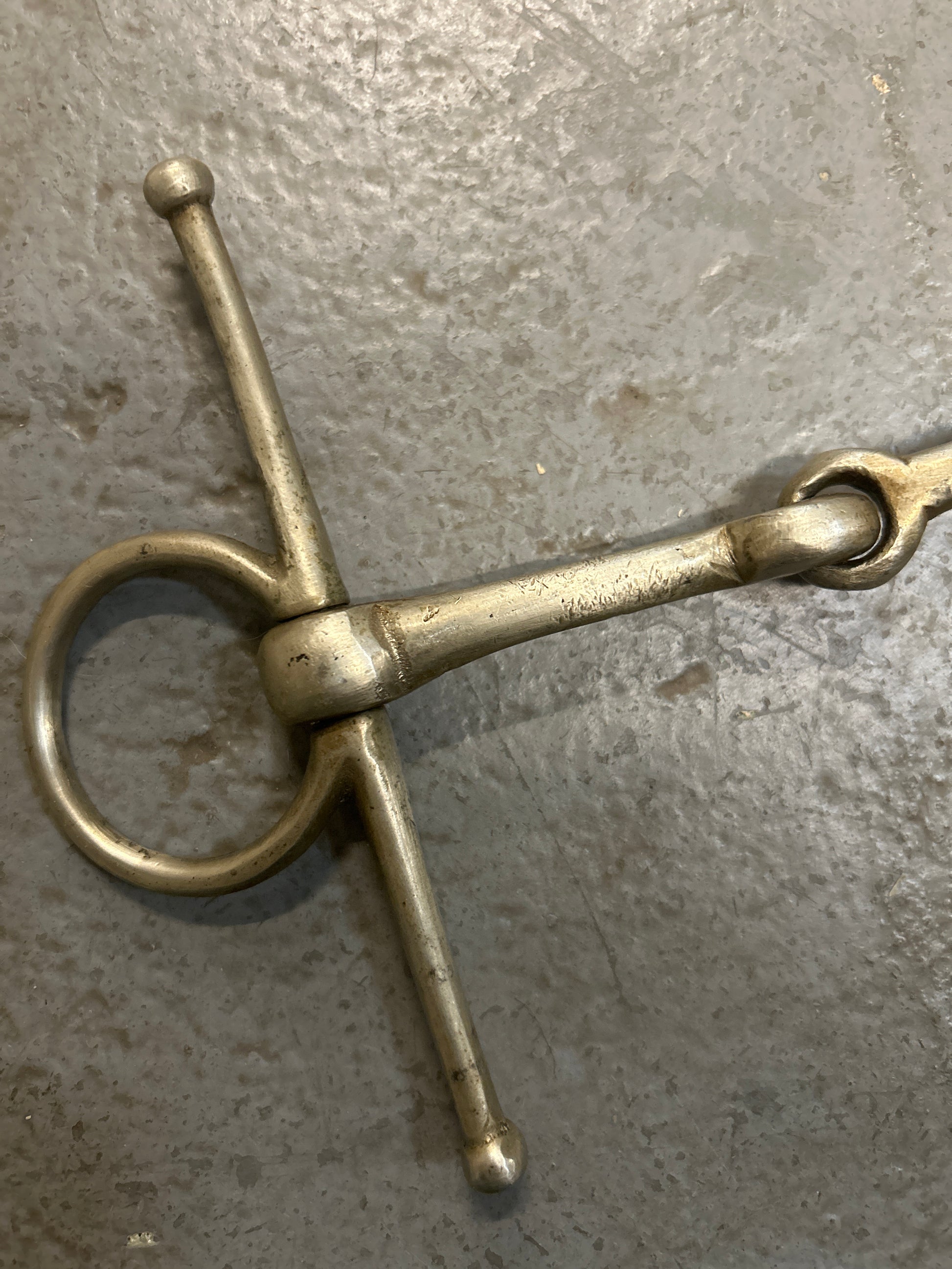 Vintage Pony Full Cheek Snaffle 4.5"-Bit-Consignment-Evolution Equestrian Co.