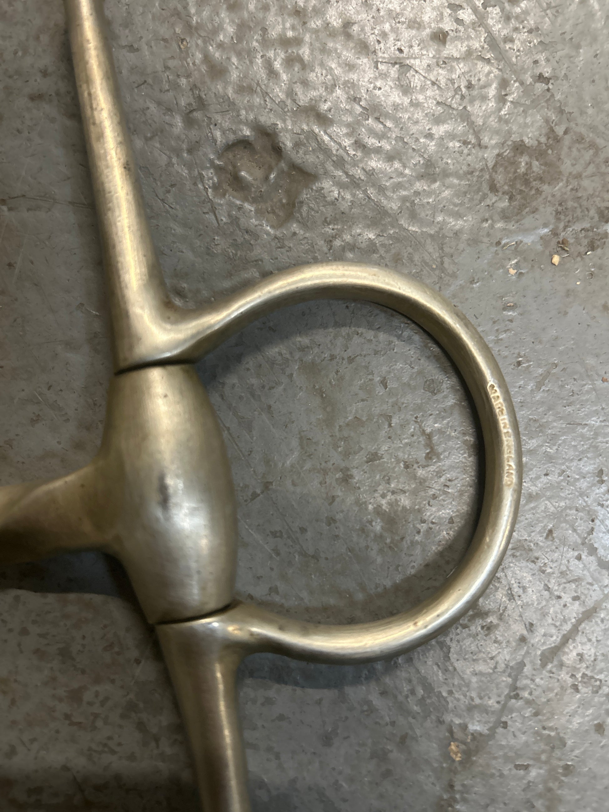 Vintage Slow Twist Full Cheek Snaffle 5"-Bit-Consignment-Evolution Equestrian Co.
