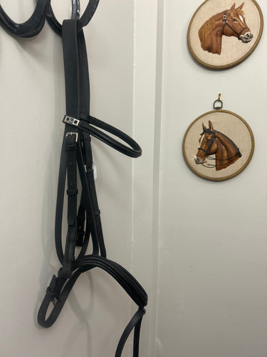 Vintage Stubben Snaffle Bridle-Bridle-Consignment-Evolution Equestrian Co.