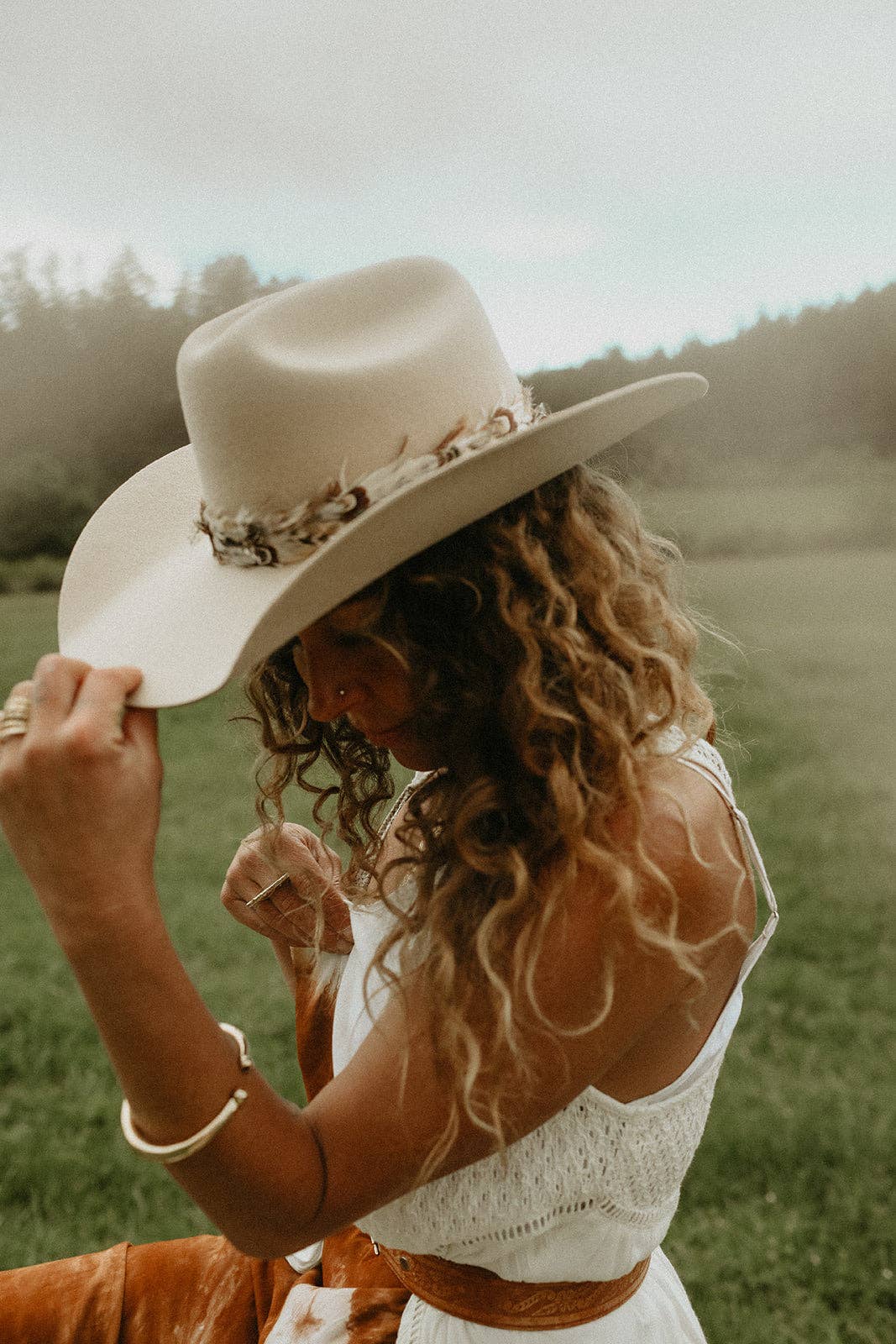 WEST VON - Laney | Western Rancher | Cream: M/L-WEST VON-Evolution Equestrian Co.
