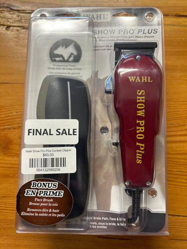 Wahl Show Pro Plus Corded Clipper-Body Clippers-Consignment-Evolution Equestrian Co.