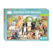 Load image into Gallery viewer, Otter House Jigsaw Puzzle - Waiting on Walkies
