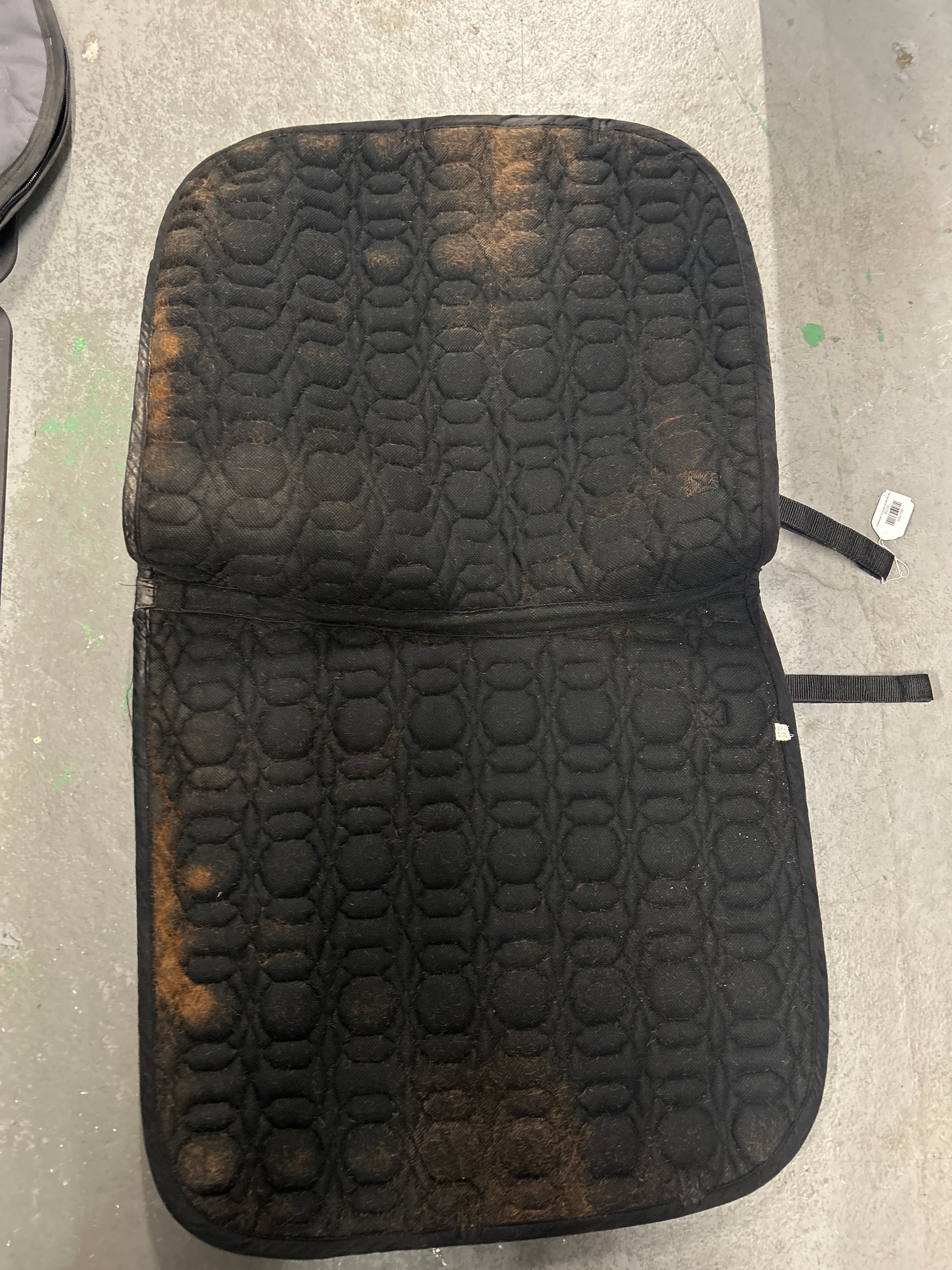Waldhausen Dressage Saddle Pad Black-Dressage Saddle Pad-Consignment-Evolution Equestrian Co.