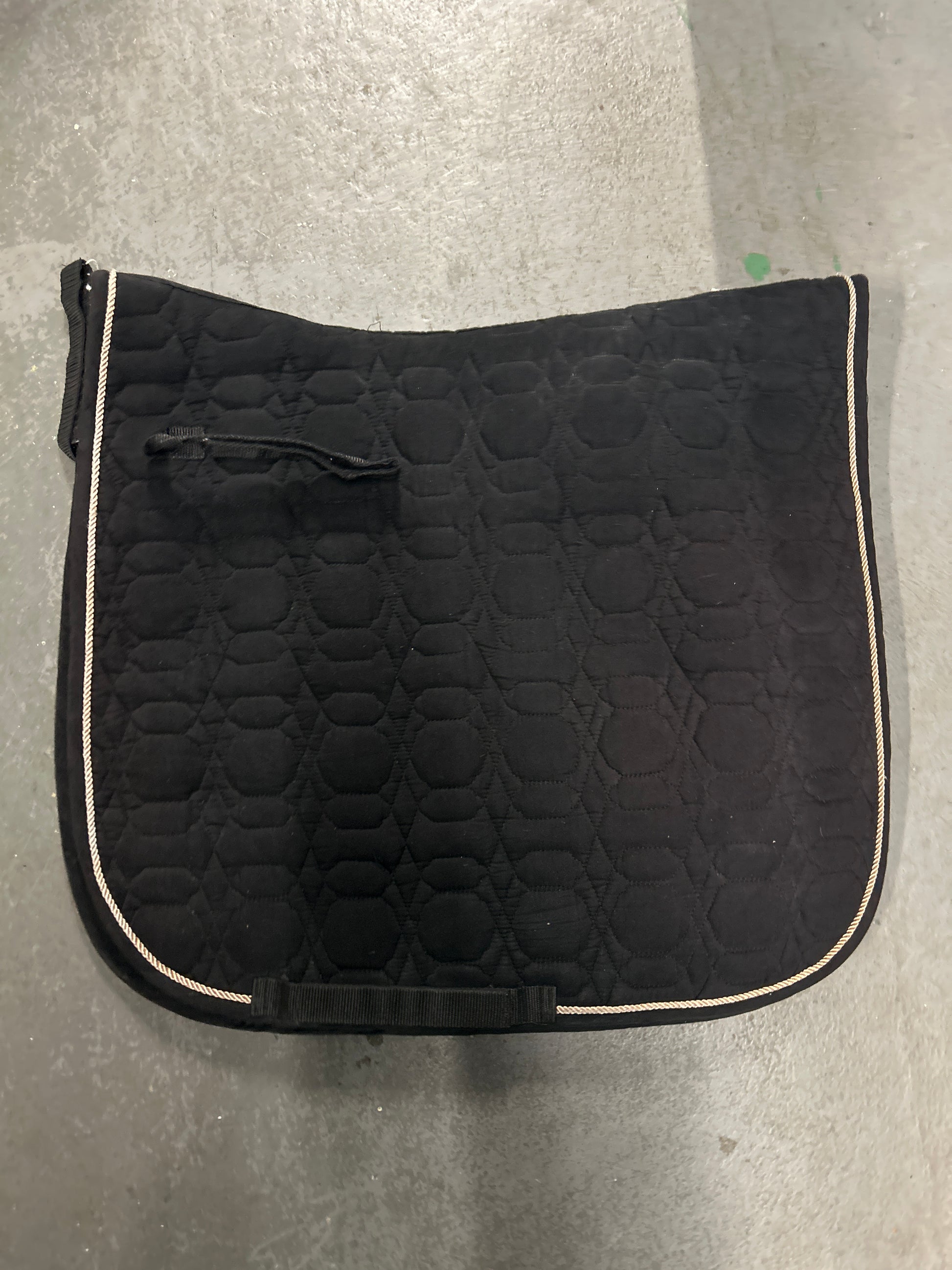 Waldhausen Dressage Saddle Pad Black-Dressage Saddle Pad-Consignment-Evolution Equestrian Co.