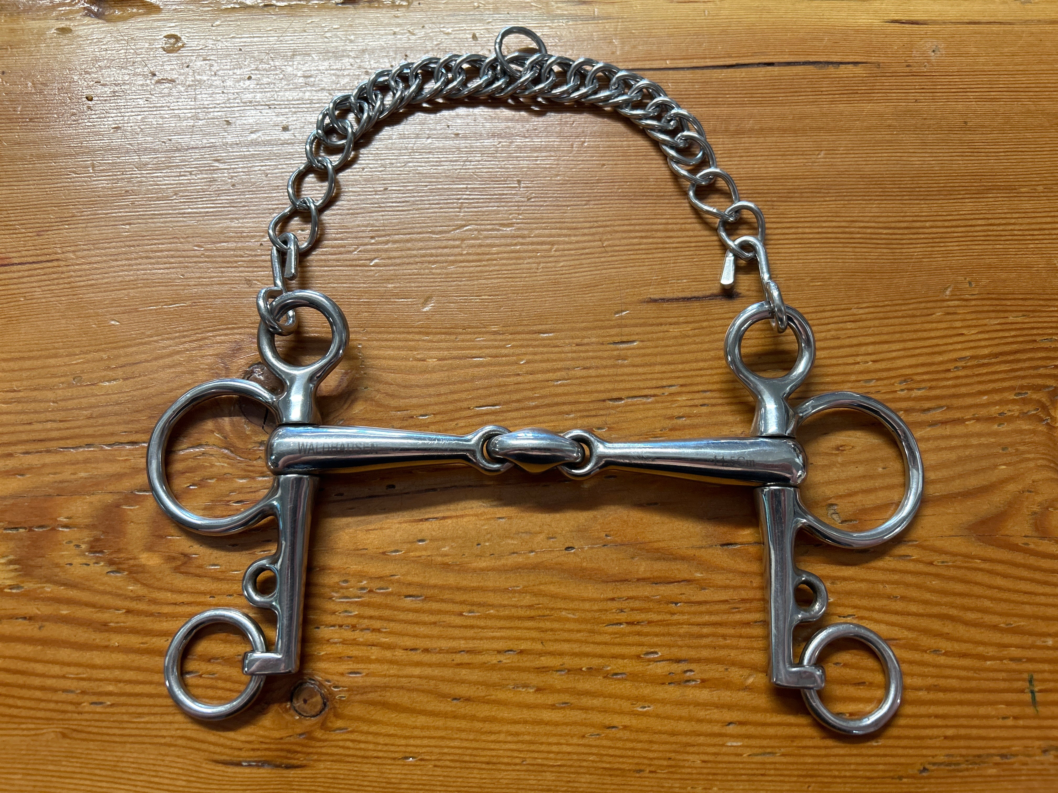 Waldhausen Pelham with Oval Link 5.75"-Horse Bits-Consignment-145 mm / 5-3/4"-Evolution Equestrian Co.