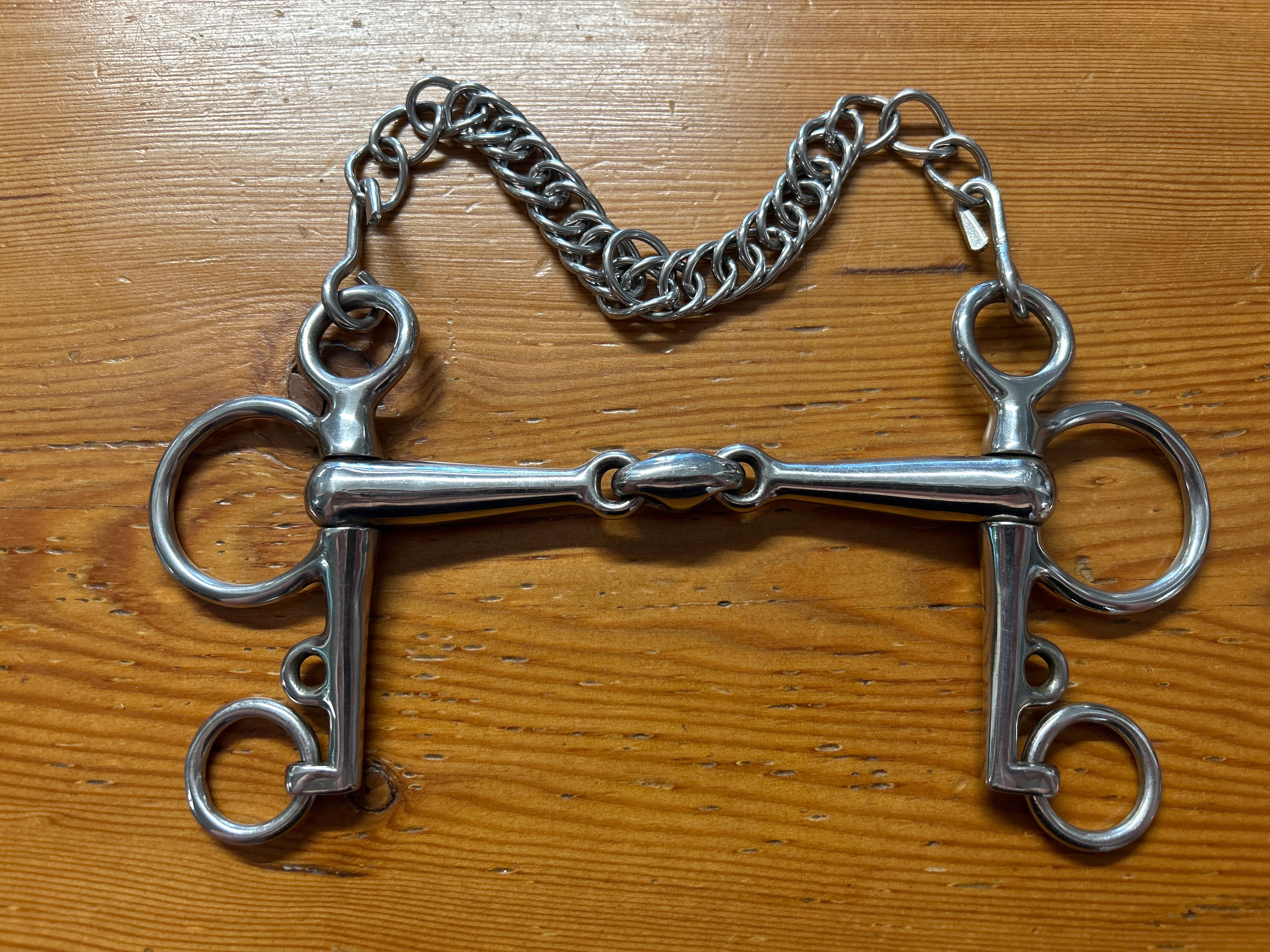 Waldhausen Pelham with Oval Link 5.75"-Horse Bits-Consignment-145 mm / 5-3/4"-Evolution Equestrian Co.