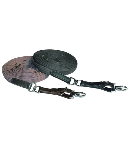 Waldhausen Swivel Lunge Line-Lunge Line-Can Pro Equestrian Supply-Black-Evolution Equestrian Co.