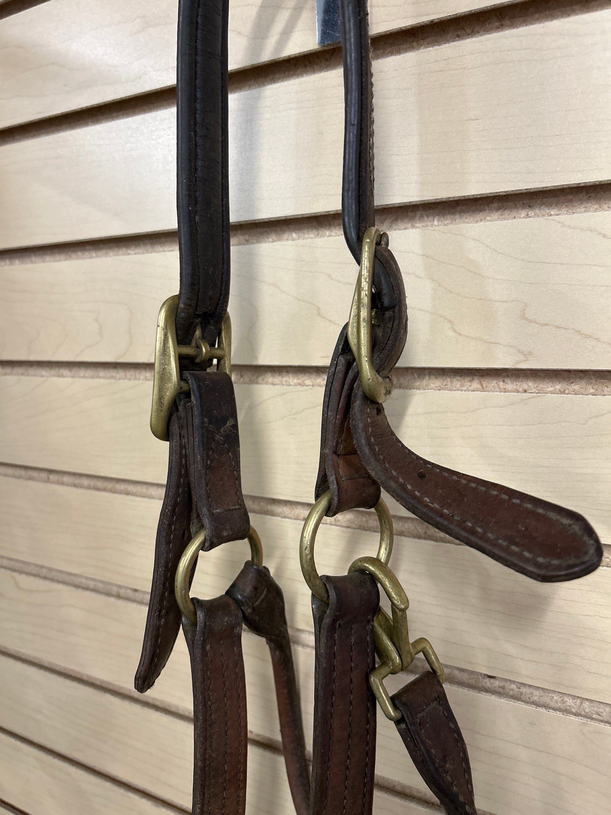 Walsh Warmblood Leather Halter-Halter-Consignment-Evolution Equestrian Co.