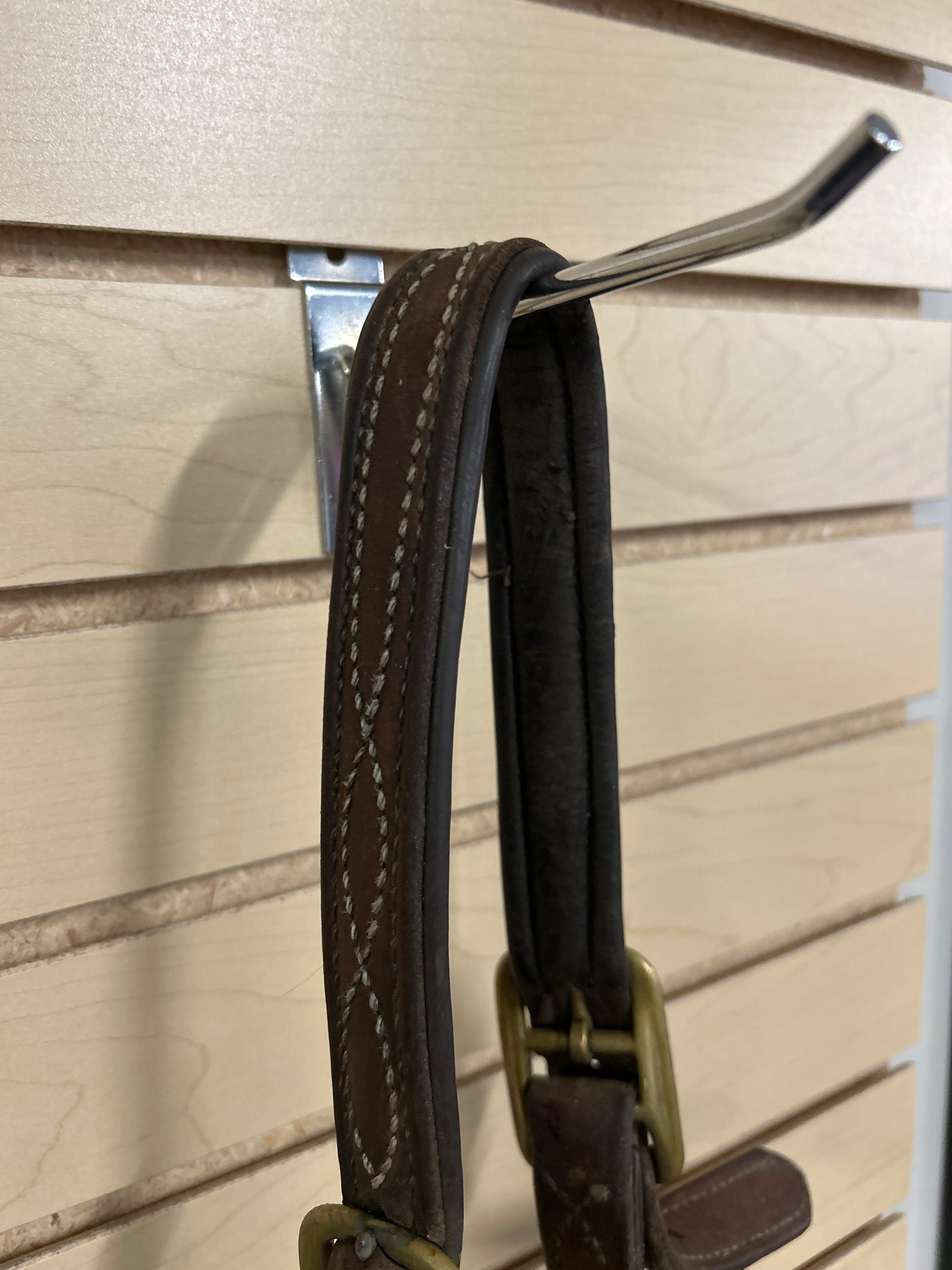 Walsh Warmblood Leather Halter-Halter-Consignment-Evolution Equestrian Co.
