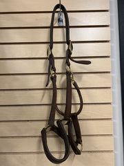 Walsh Warmblood Leather Halter-Halter-Consignment-Evolution Equestrian Co.