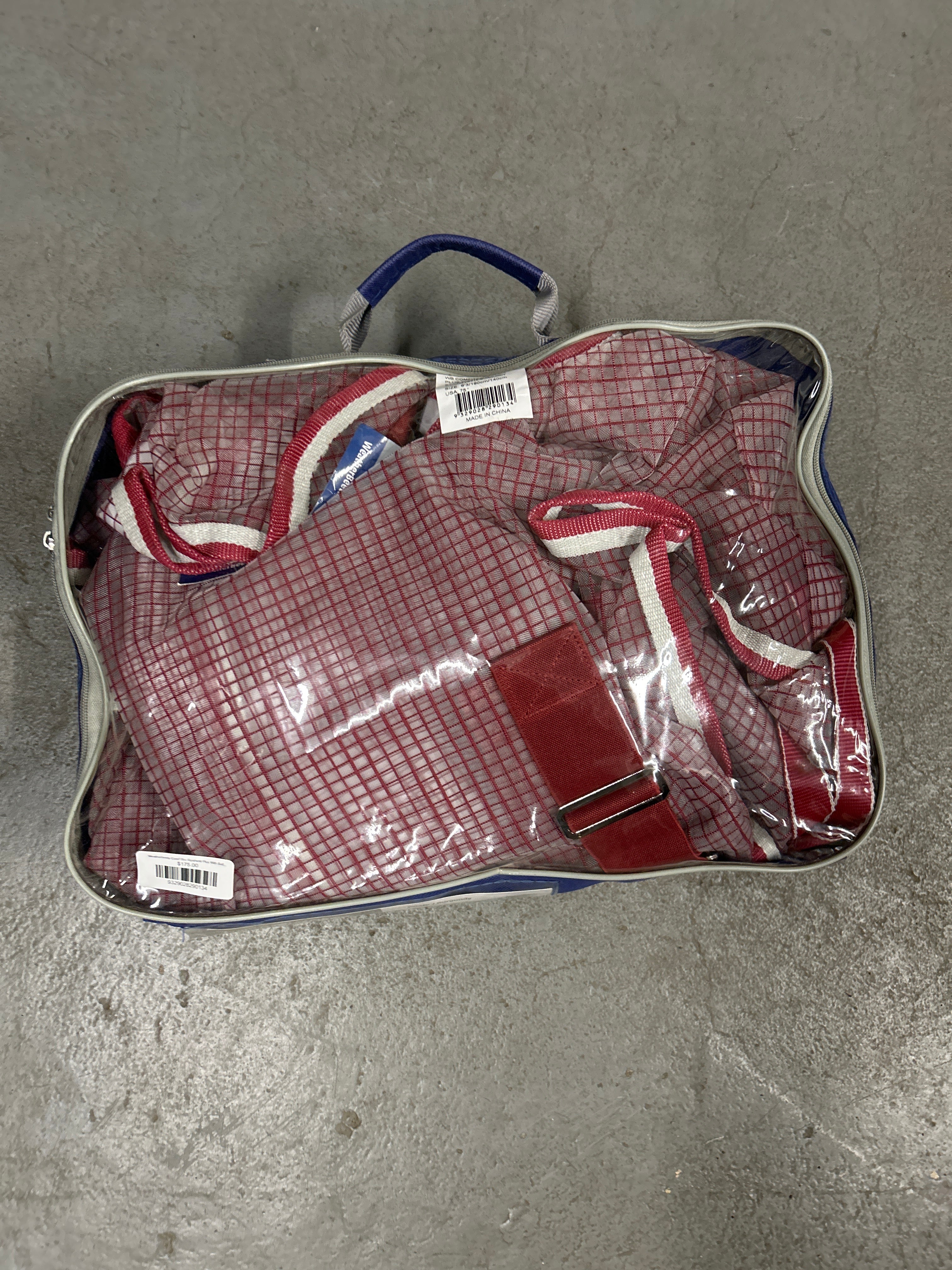 Weatherbeeta ComFiTec Ripshield Plus With Belly Wrap Detach A Neck 75"-Fly Sheet-Consignment-Evolution Equestrian Co.