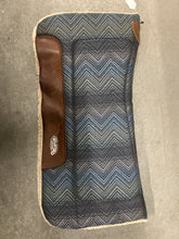 Load image into Gallery viewer, Weaver Blue Western Saddle Pad-Western Saddle Pad-Consignment-Evolution Equestrian Co.
