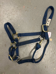 Weaver Navy Halter Large Horse-Halter-Consignment-Evolution Equestrian Co.
