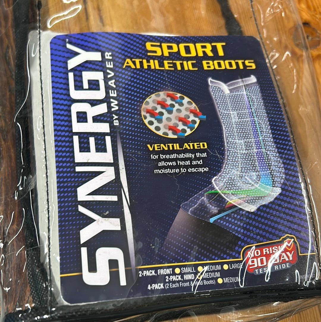 Weaver Synergy Sport Boots Hind Mediums-Horse Boots-Consignment-Evolution Equestrian Co.