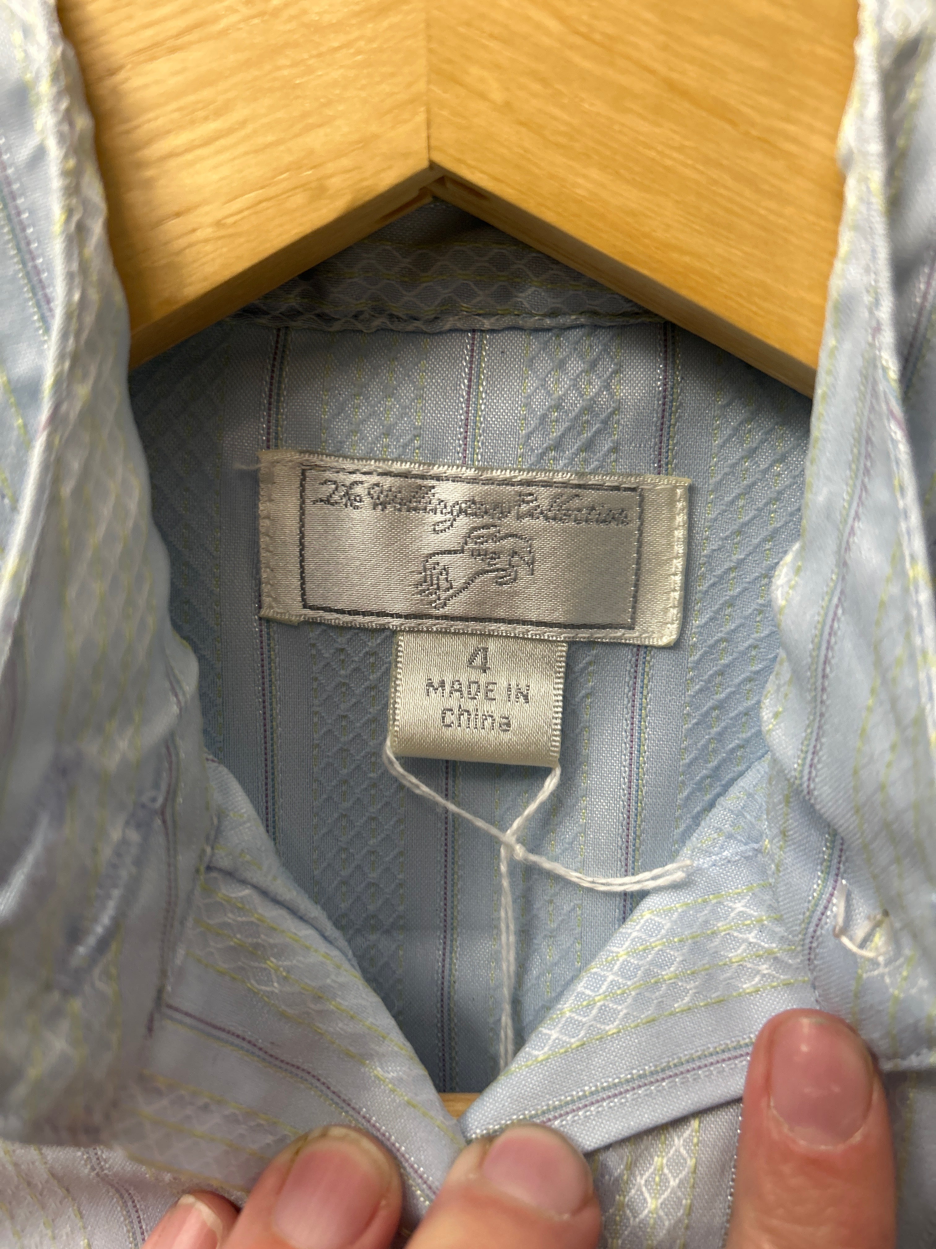 Wellington Collection Kid's Show Shirt 4-Show Shirts-Consignment-Evolution Equestrian Co.