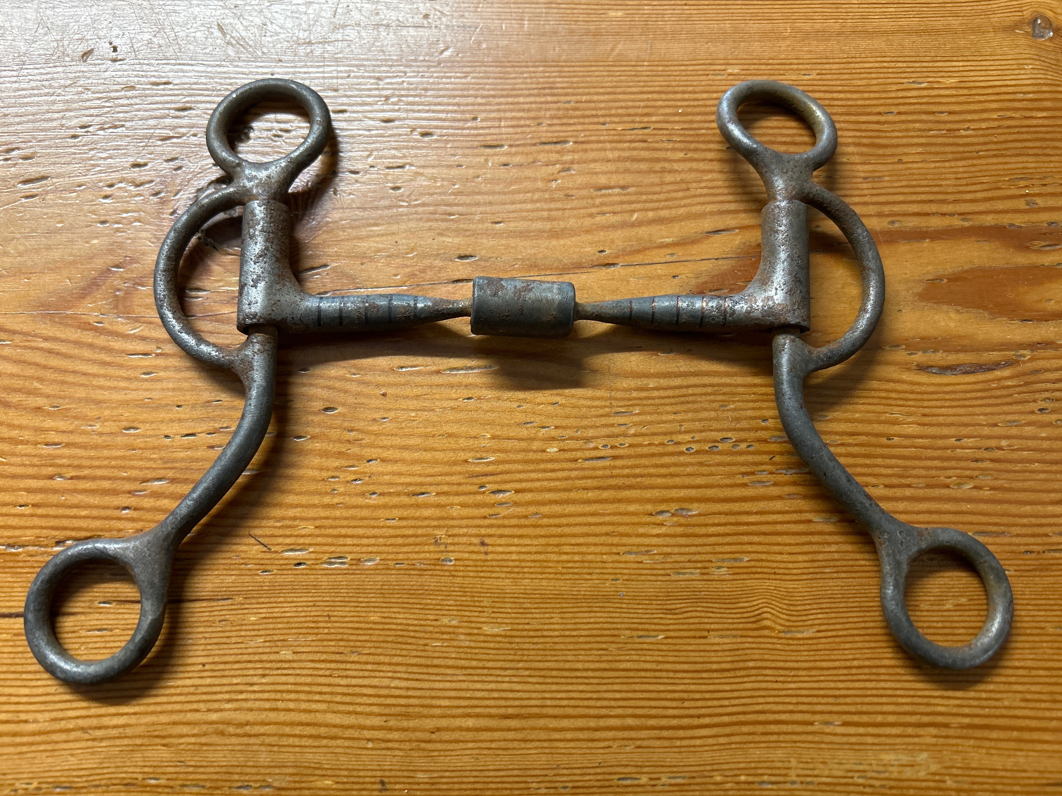 Western Billy Allen Roller Shank Bit 5.5"-Bit-Consignment-Evolution Equestrian Co.