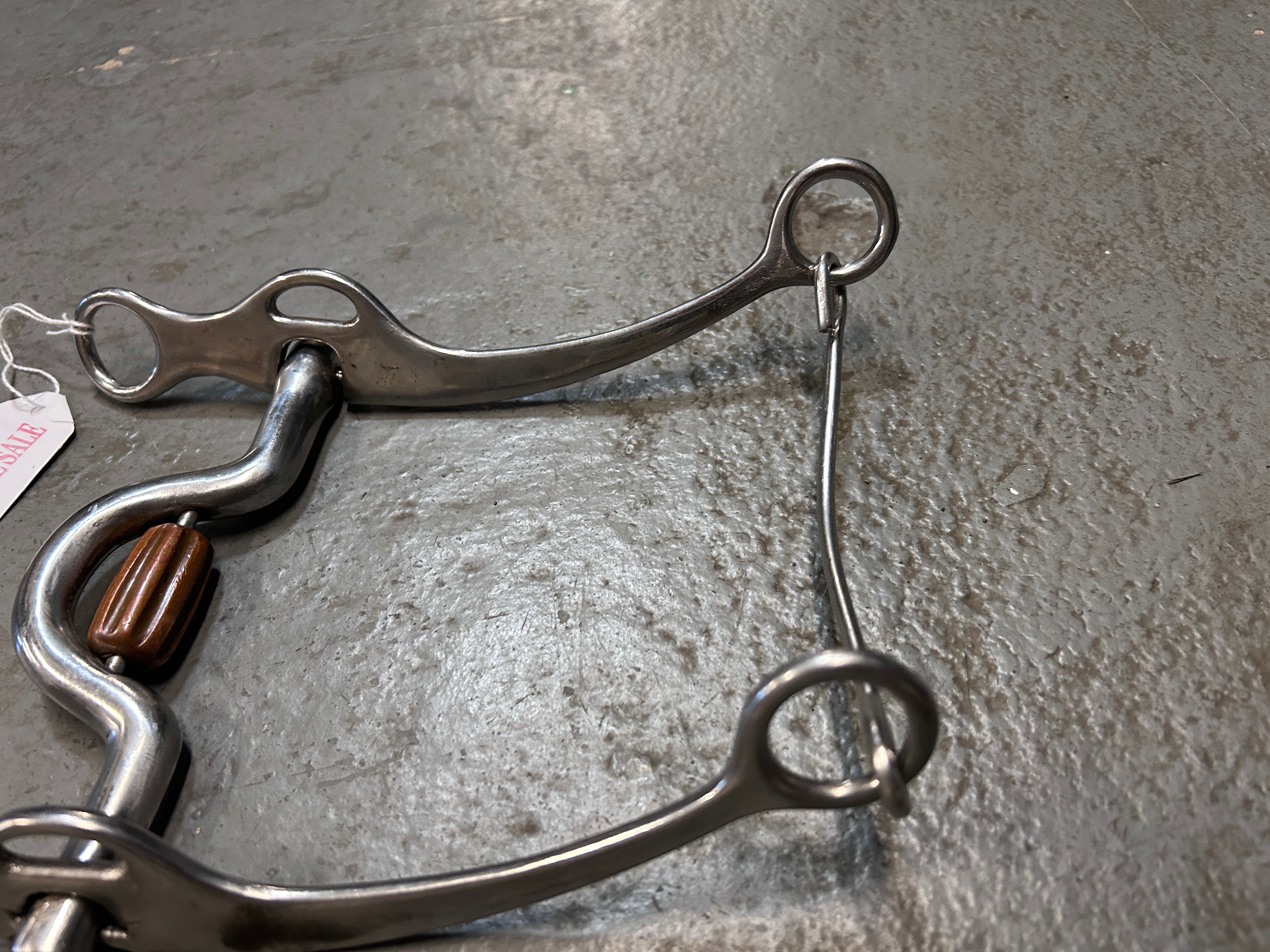 Western Bit Medium Port with Cricket 5"-Bit-Consignment-Evolution Equestrian Co.