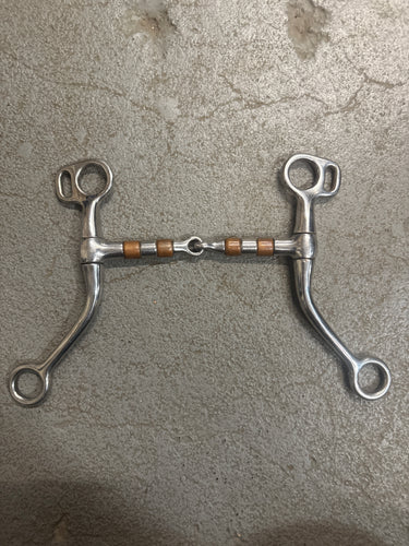 Western Copper Roller Training Bit-Bit-Consignment-Evolution Equestrian Co.