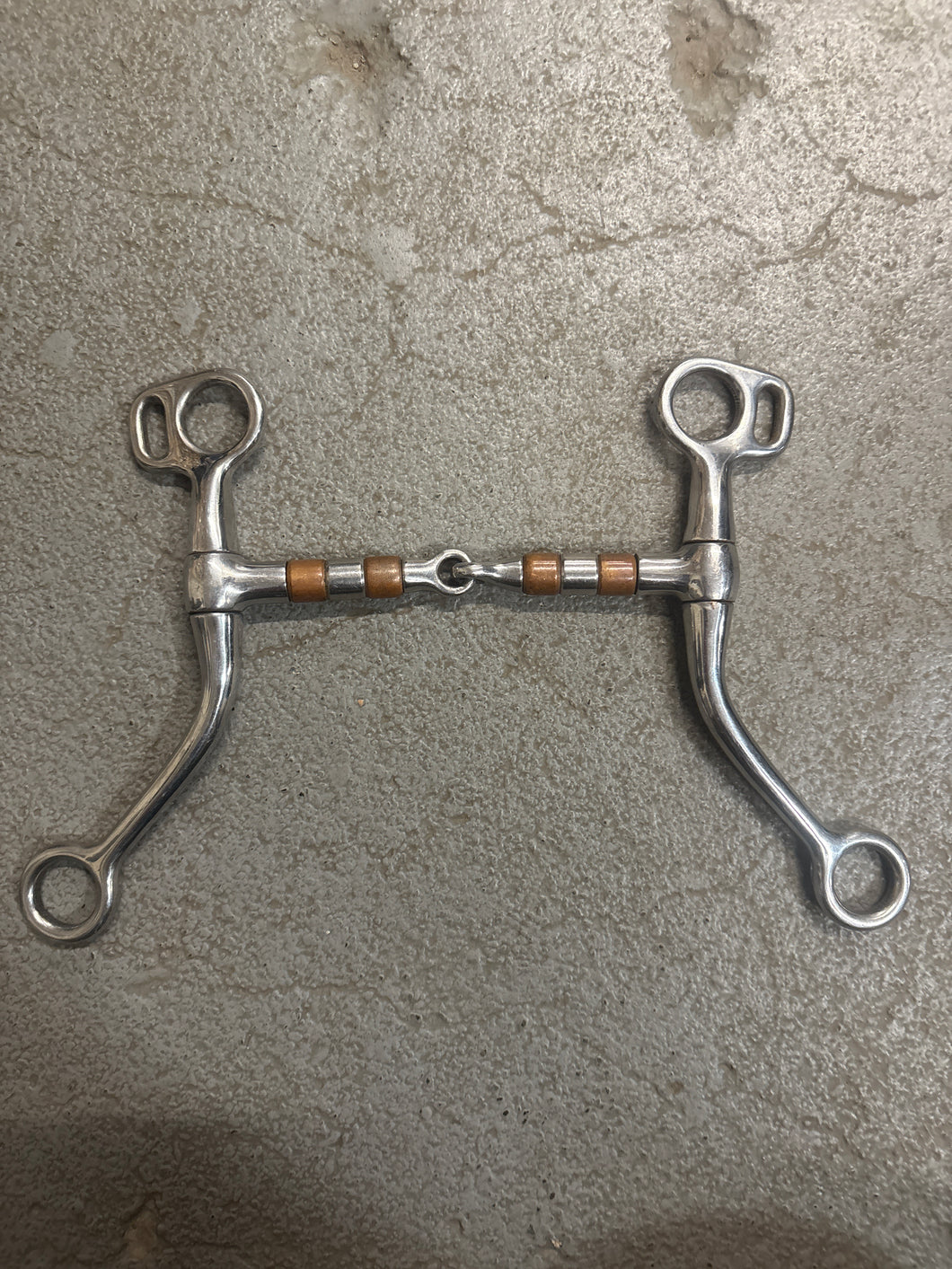 Western Copper Roller Training Bit-Bit-Consignment-Evolution Equestrian Co.